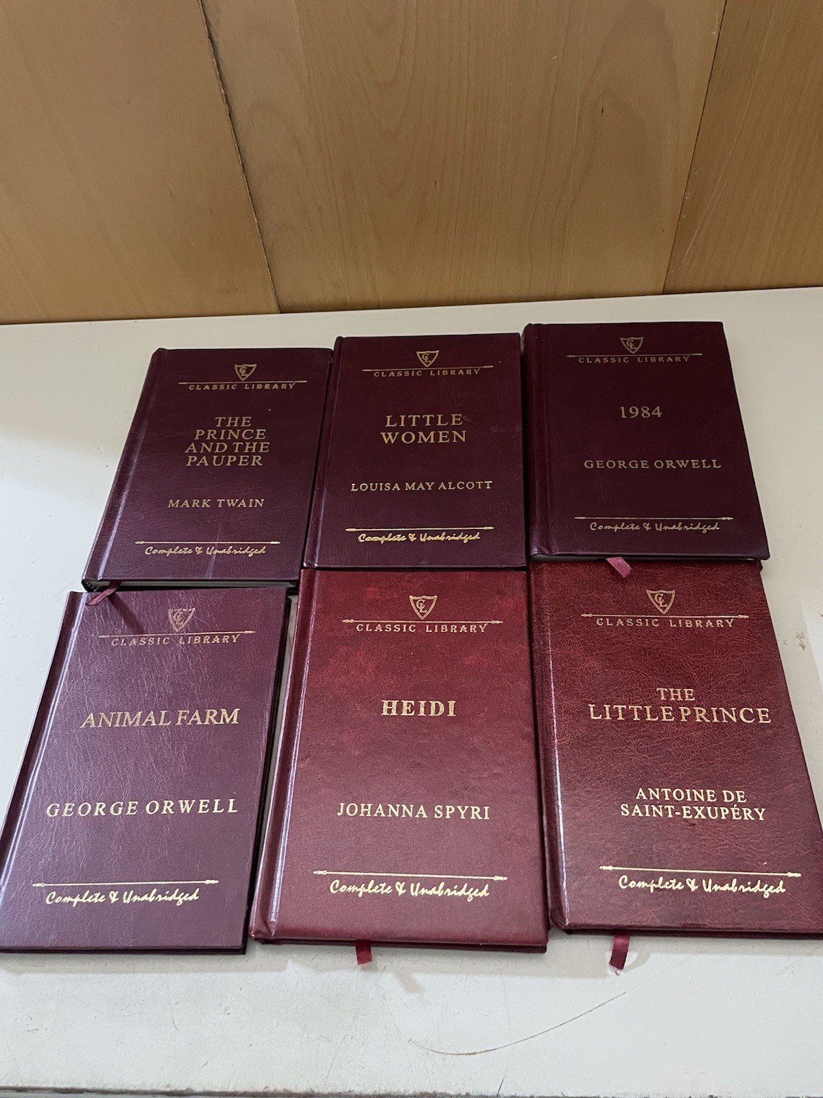 Lot Of 11 Hardback Books from Classic Library, Wilco Publishing House.