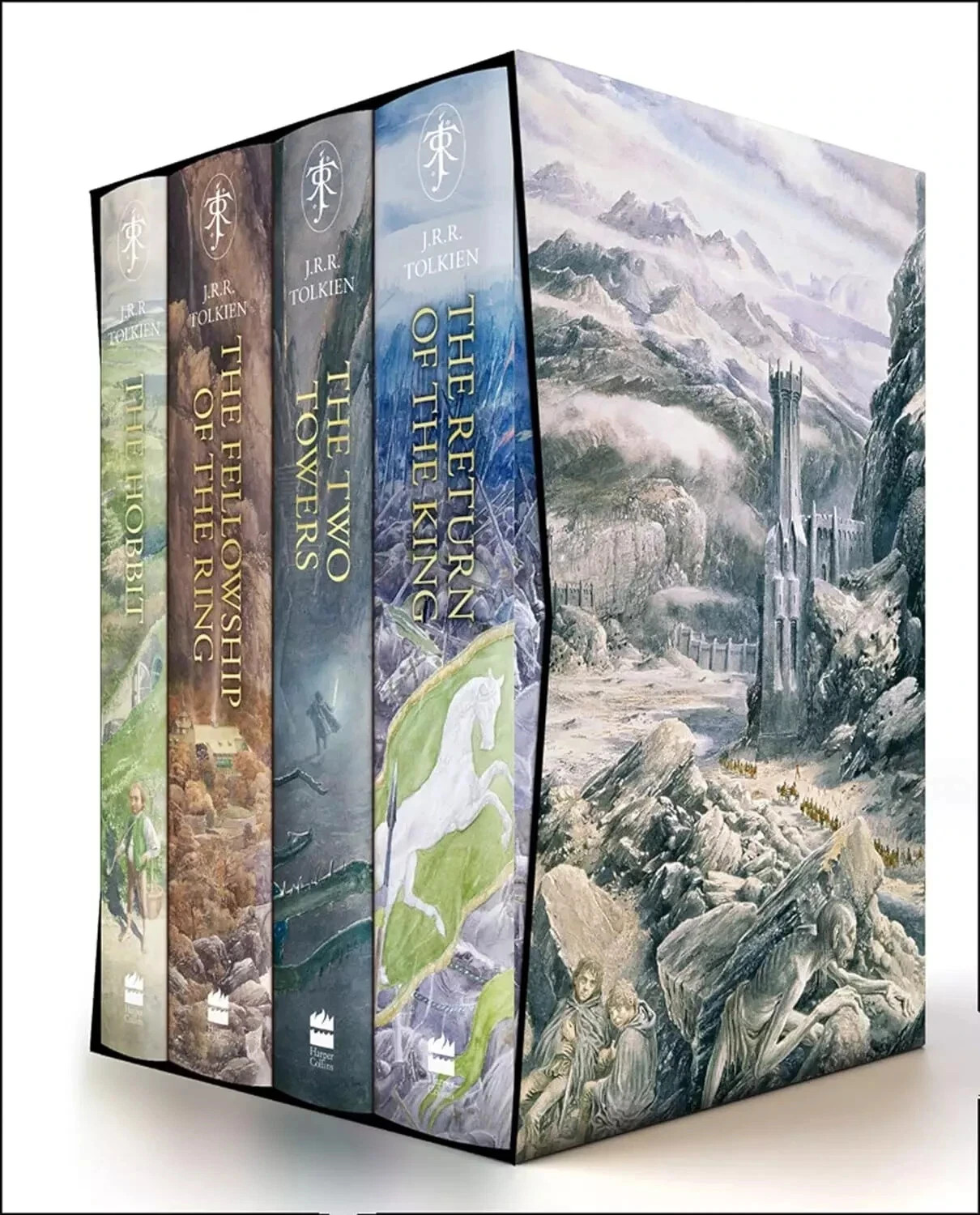 The Hobbit & The Lord of the Rings Boxed Set Illustrated edition Hardcover NEW