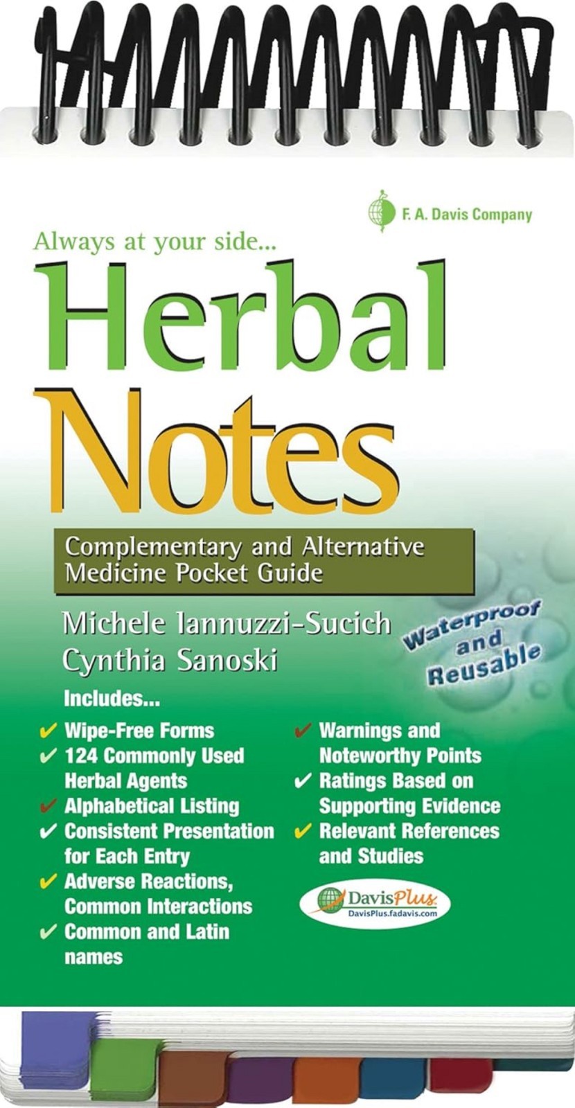 BRAND NEW:HERBAL NOTES: COMPLEMENTARY & ALTERNATIVE MEDICINE POCKET GUIDE SPIRAL
