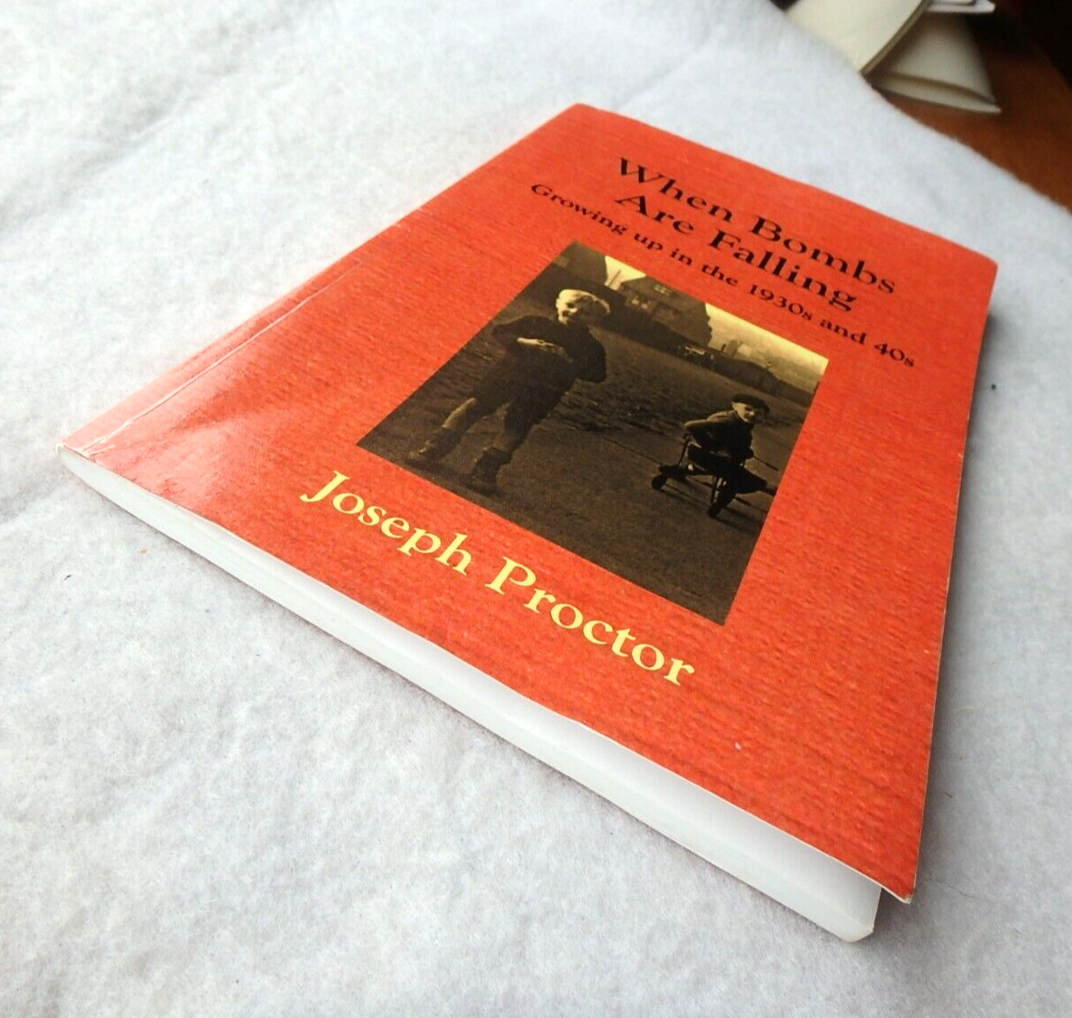 Rare – When Bombs Are Falling, by Joseph Proctor, Paragon Publishing, 2012, Exc.