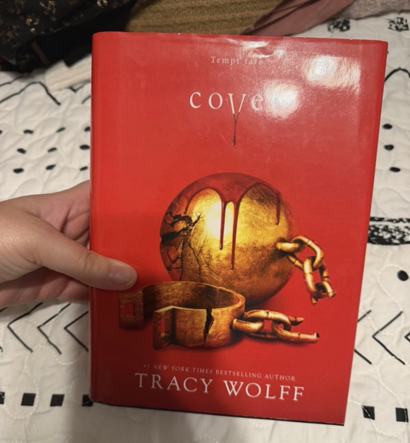 Covet by Tracy Wolff Hardcover w/ Dust Jacket Young Adult Fiction (English)