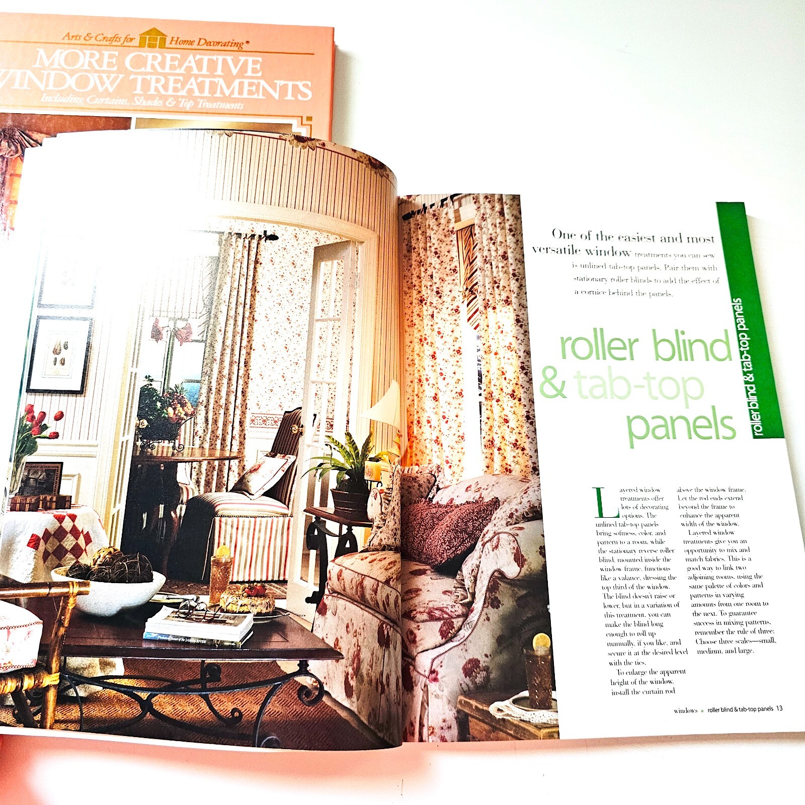 Window Treatment Books Set Decorating Drapes Shades Blinds DIY Home Décor Set