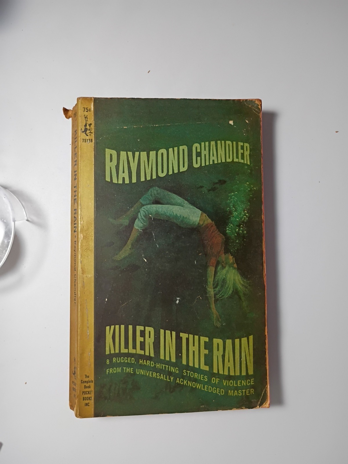 KILLER IN THE RAIN by Raymond Chandler (1965) PB Poor Condition Water Damage