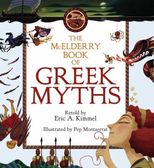 The Mcelderry Book of Greek Myths Hardcover Eric A. Kimmel