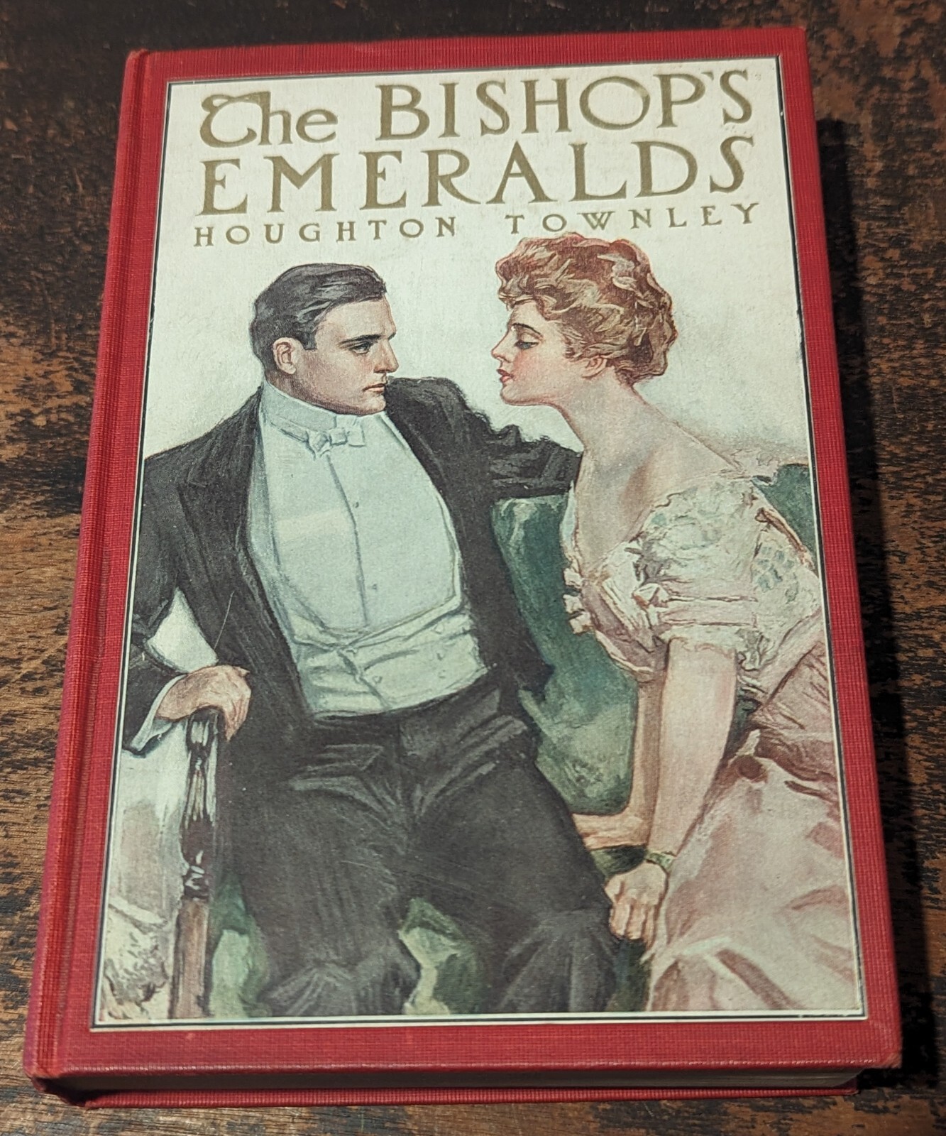 The Bishop’s Emeralds by Houghton Townley, June 1908, Grosset & Dunlap-424 pages