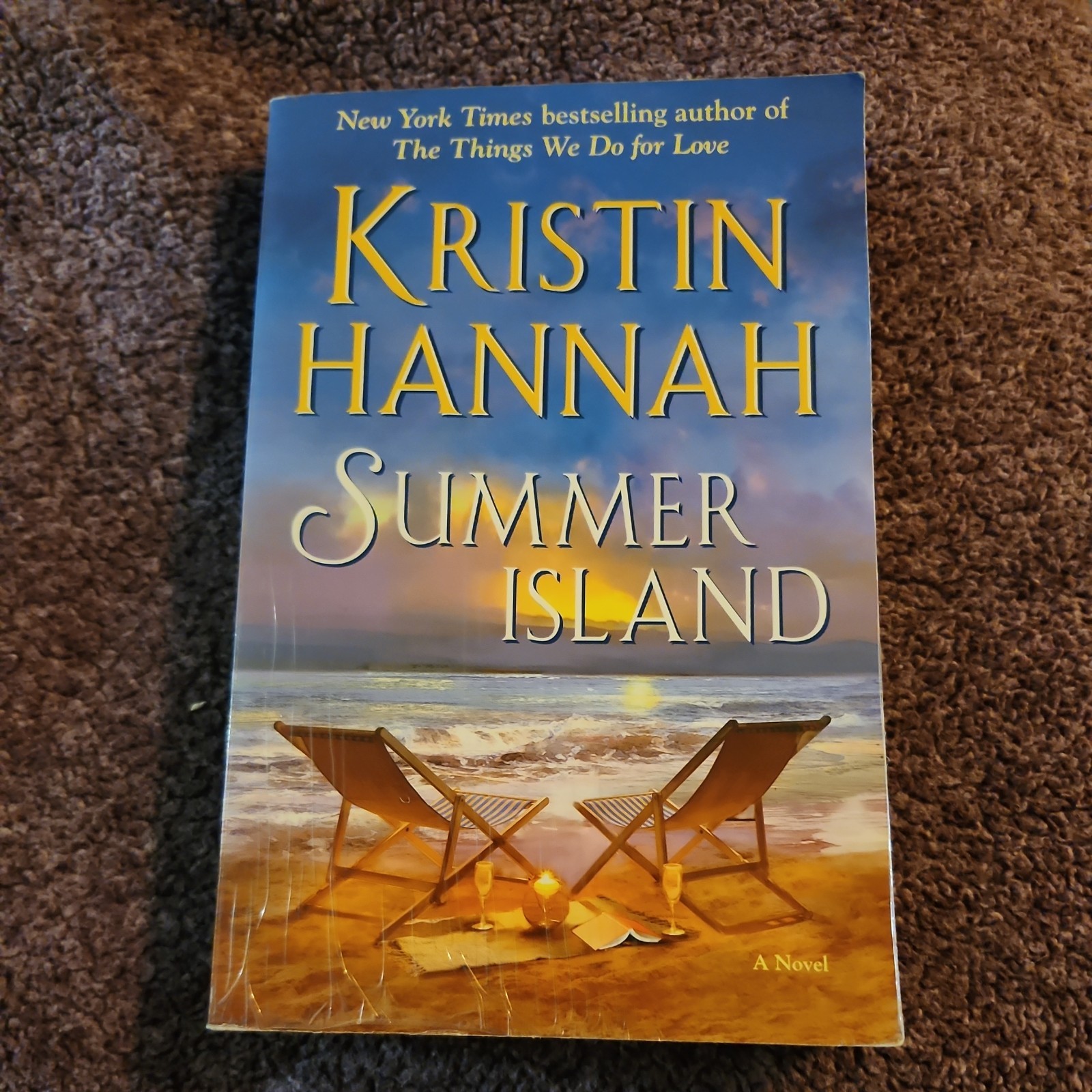 Summer Island : A Novel by Kristin Hannah (2004, Trade Paperback)
