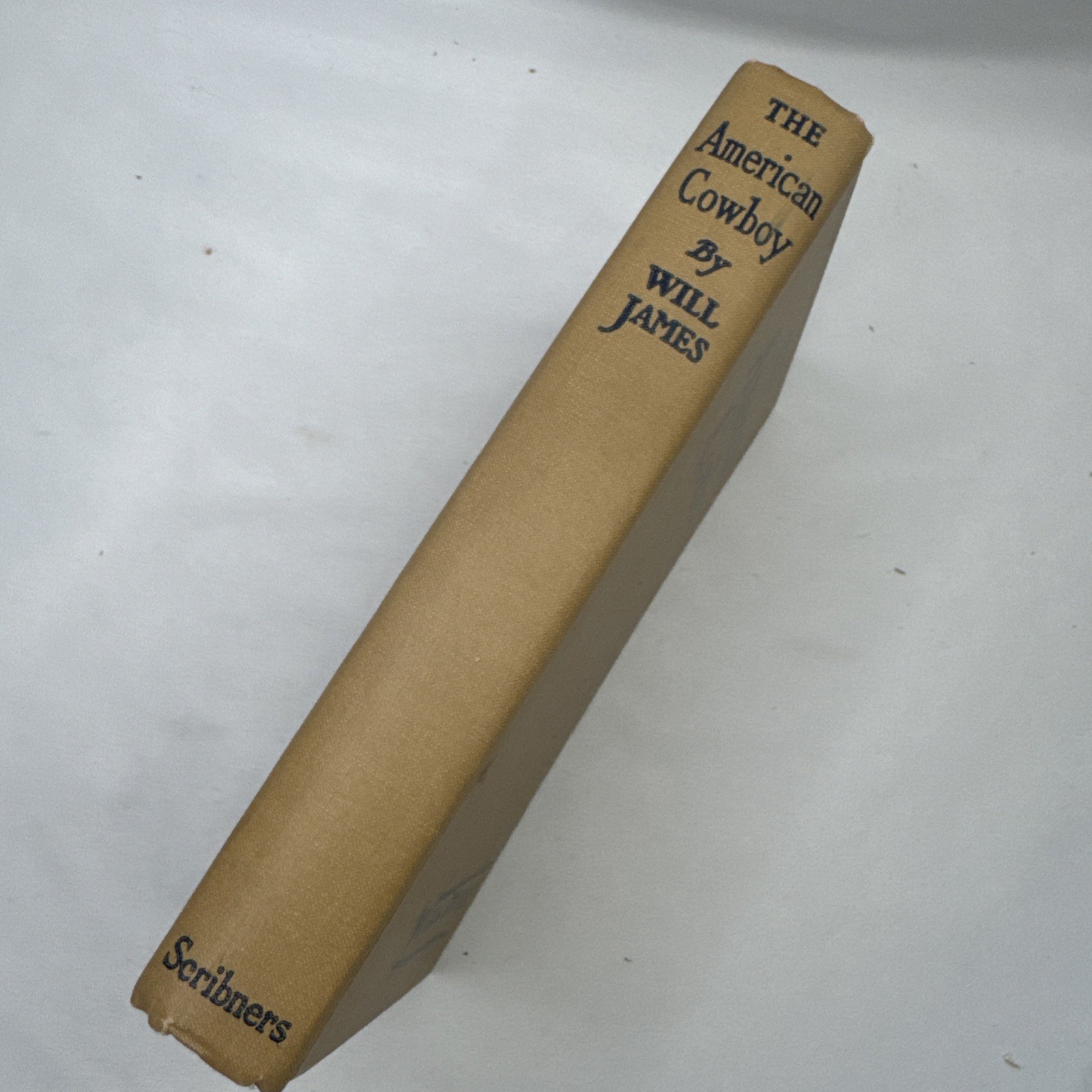 Vintage 1944 The American Cowboy Will James Scribner Hardcover Book