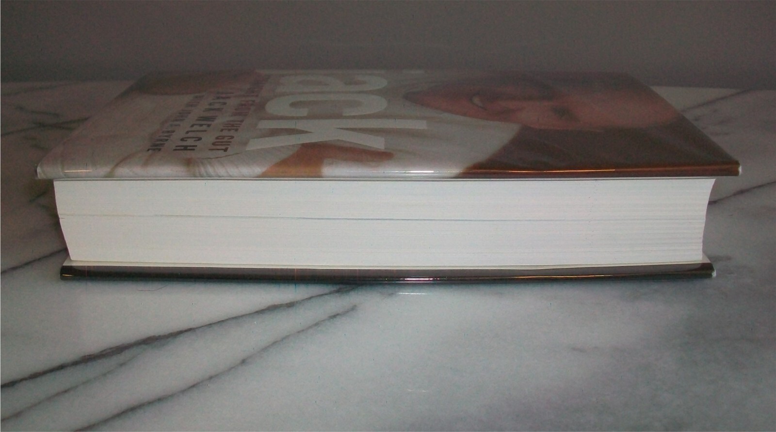 Signed Bookplate JACK : STRAIGHT FROM THE GUT Jack Welch John A Byrne 2001 HC/DJ