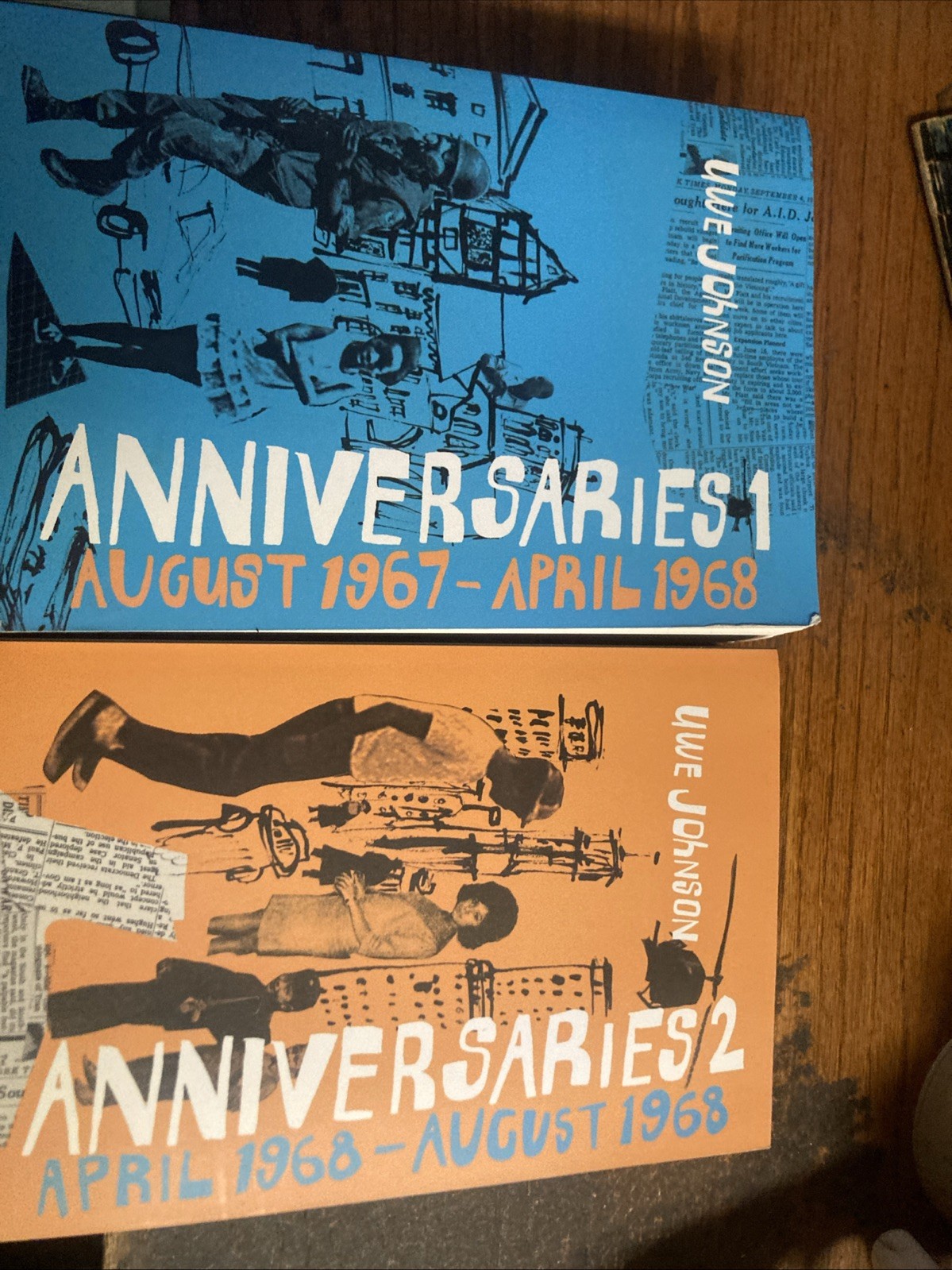 Anniversaries 1 And 2 By Uwe Johnson – NYRB – Large Softcover