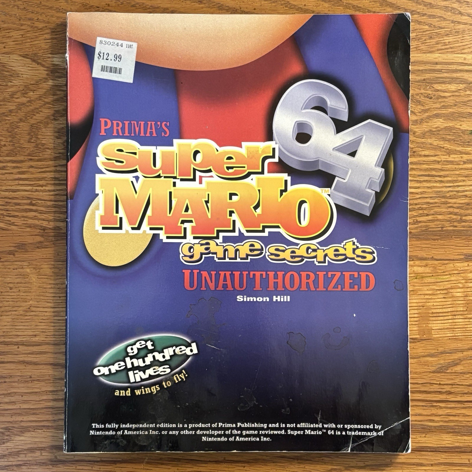 Super Mario 64 Game Secrets : Unauthorized (1996, Trade Paperback) N64