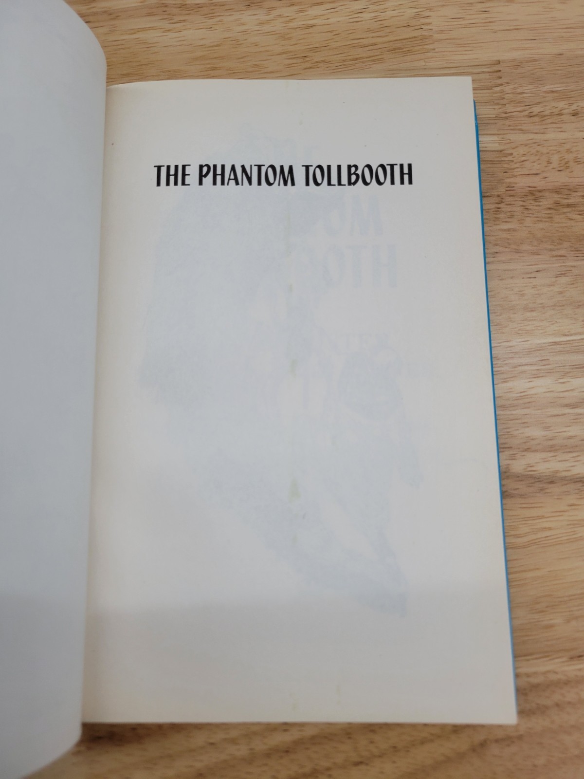 THE PHANTOM TOLLBOOTH Norton Juster SIGNED Hardcover Jules Feiffer Illus. NF/NF