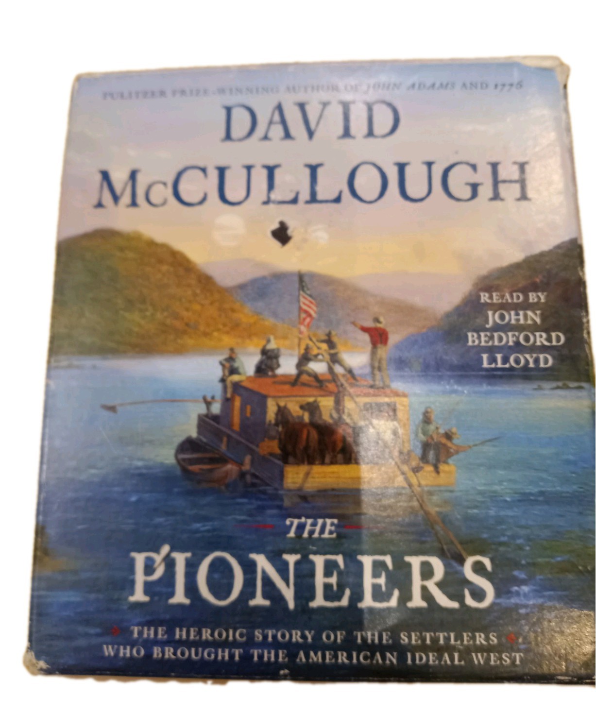 The Pioneers: The Heroic Story of the Settlers… Audiobook CD’s GOOD