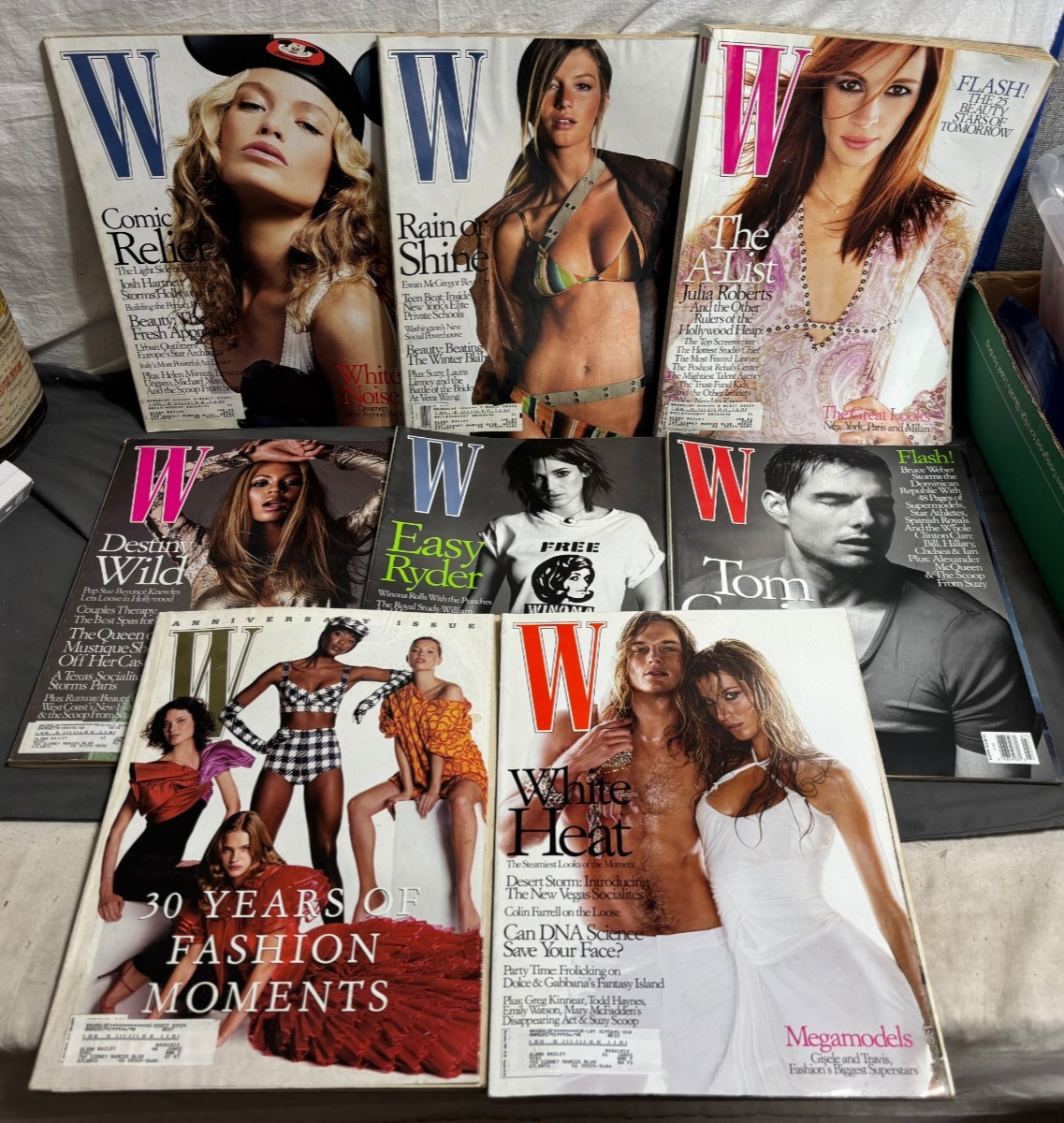 U CHOOSE 2002 “W” FASHION MODEL MAGAZINE Jan Feb Mar May June July Aug Nov