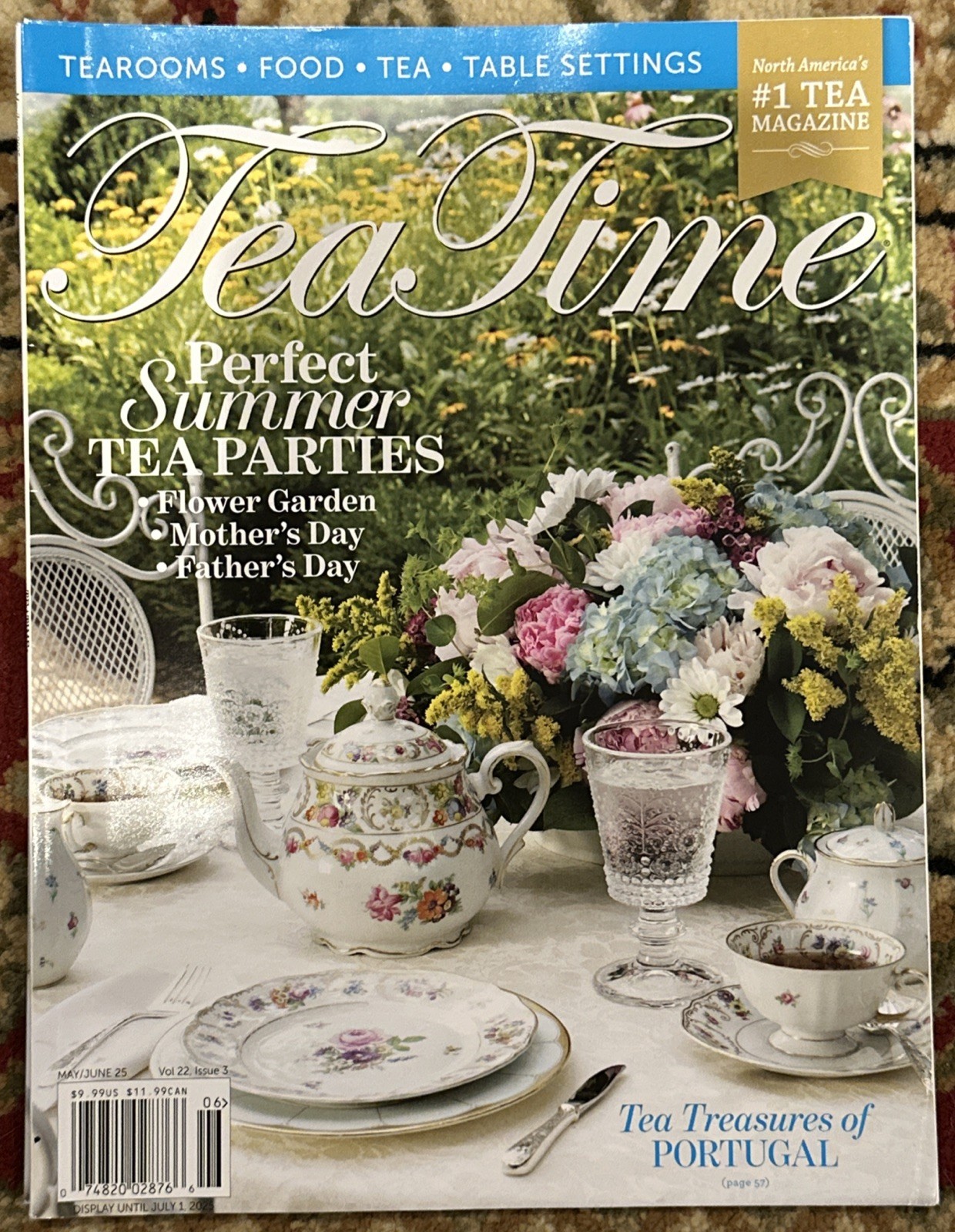 Tea Time Magazine May June 2025 Perfect Summer Tea Parties
