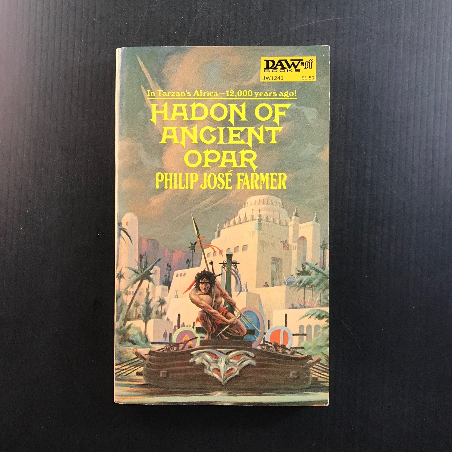 Hadon of Ancient Opar Philip José Farmer 1st Printing 1974 Roy Krenkel