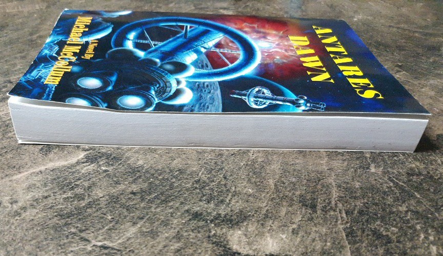 Signed By Author, Antares Dawn, Michael McCollum,Trade Paperback 1998 Acceptable
