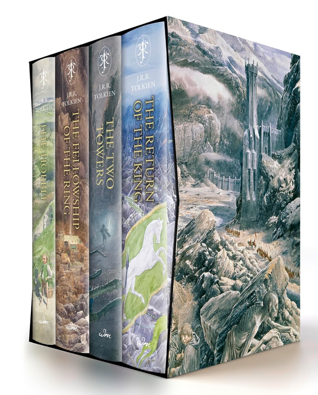 Hobbit & the Lord of the Rings Illustrated by Alan Lee Box Set: Illust Hardcover