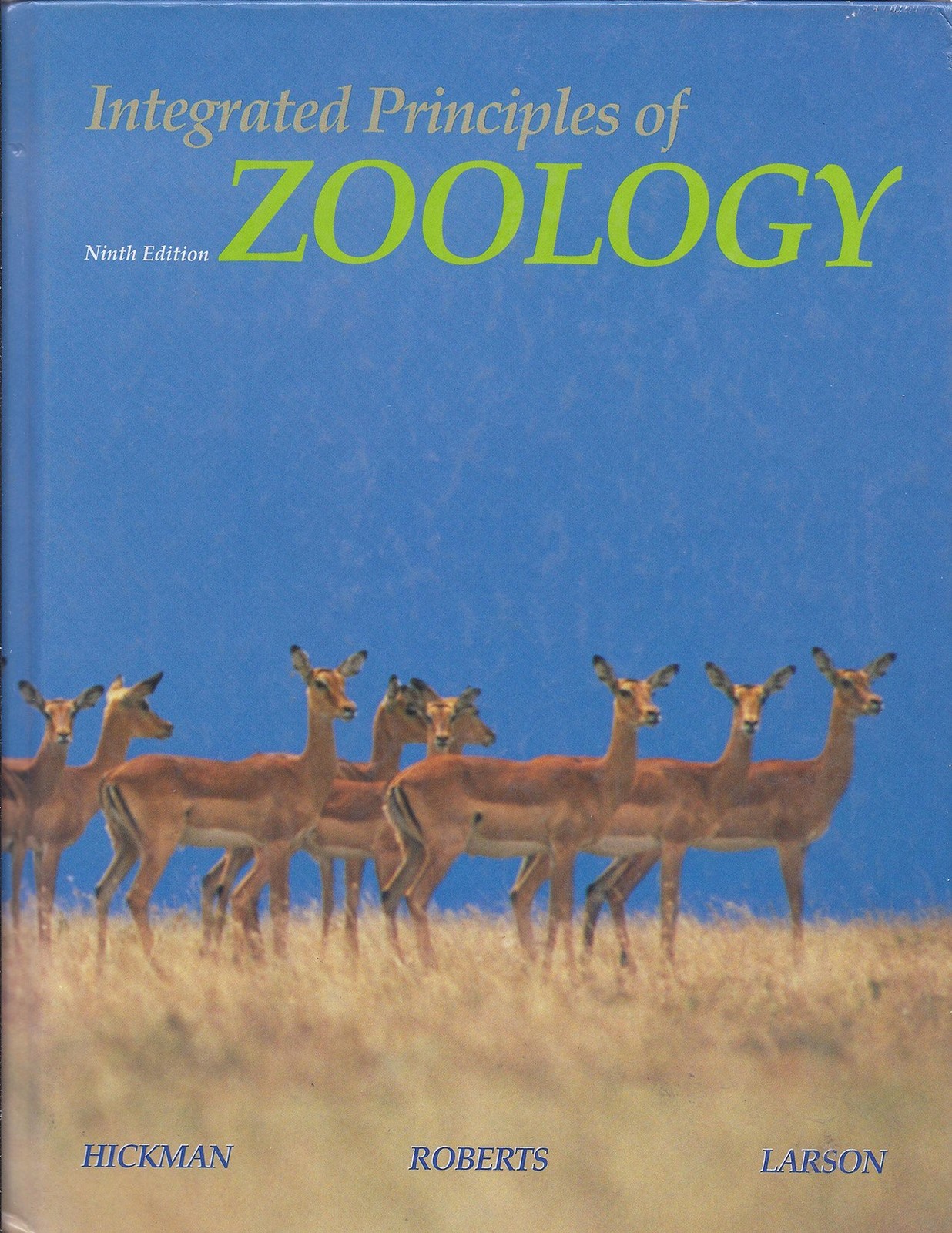 Integrated principles of zoology