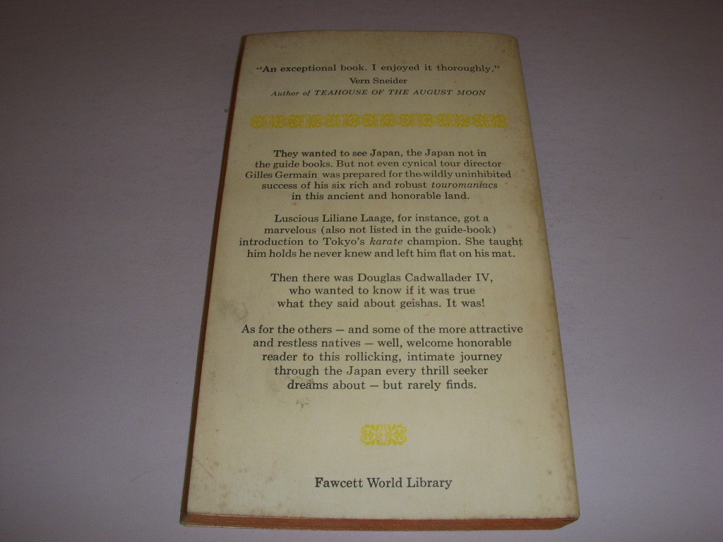 WELCOME HONORABLE VISITORS by JEAN RASPAIL, Crest Book #S430, 1st, 1961, GEISHAS