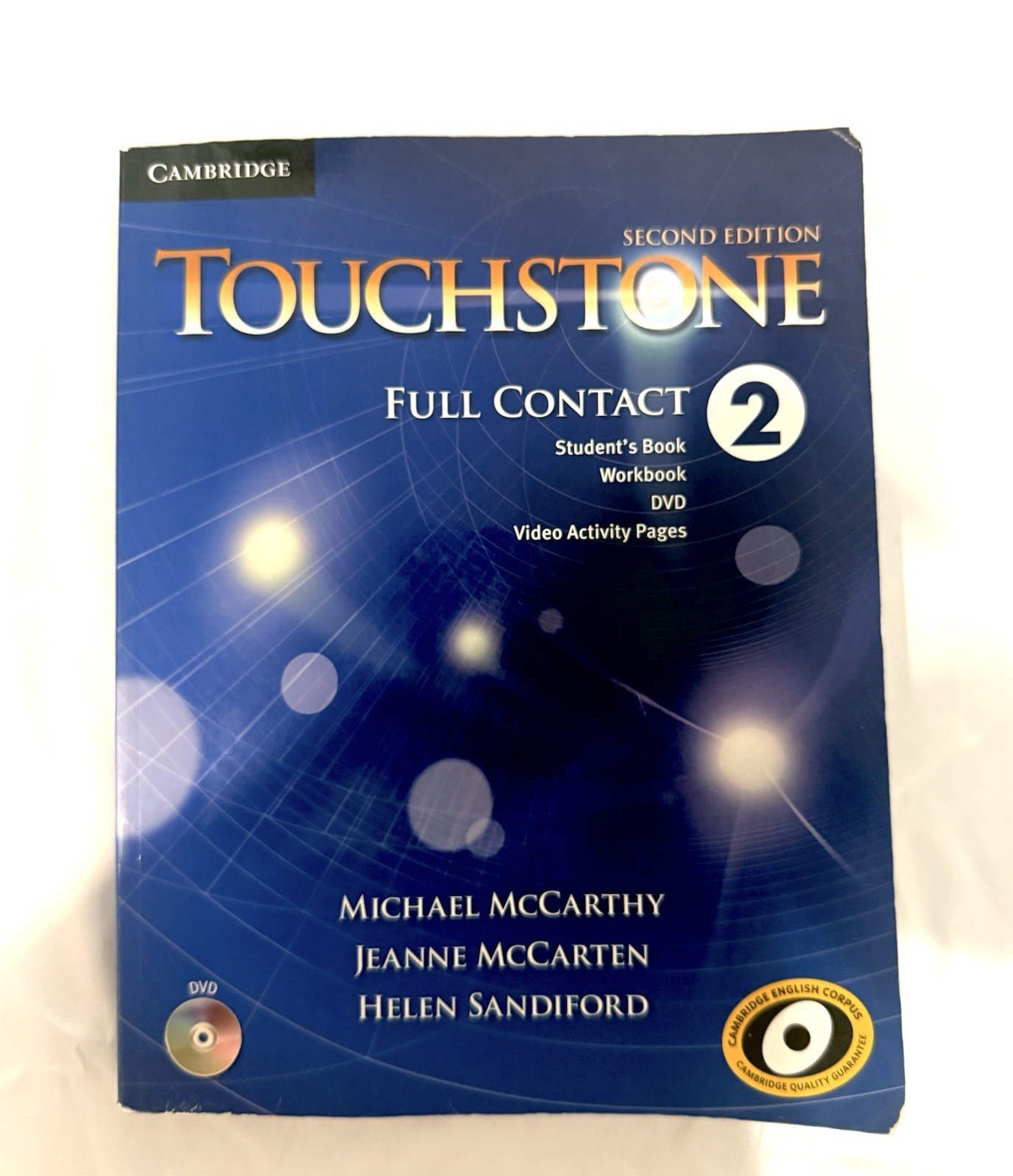 Cambridge Touchstone Level 2 Full Contact Second Edition Paperback DVD