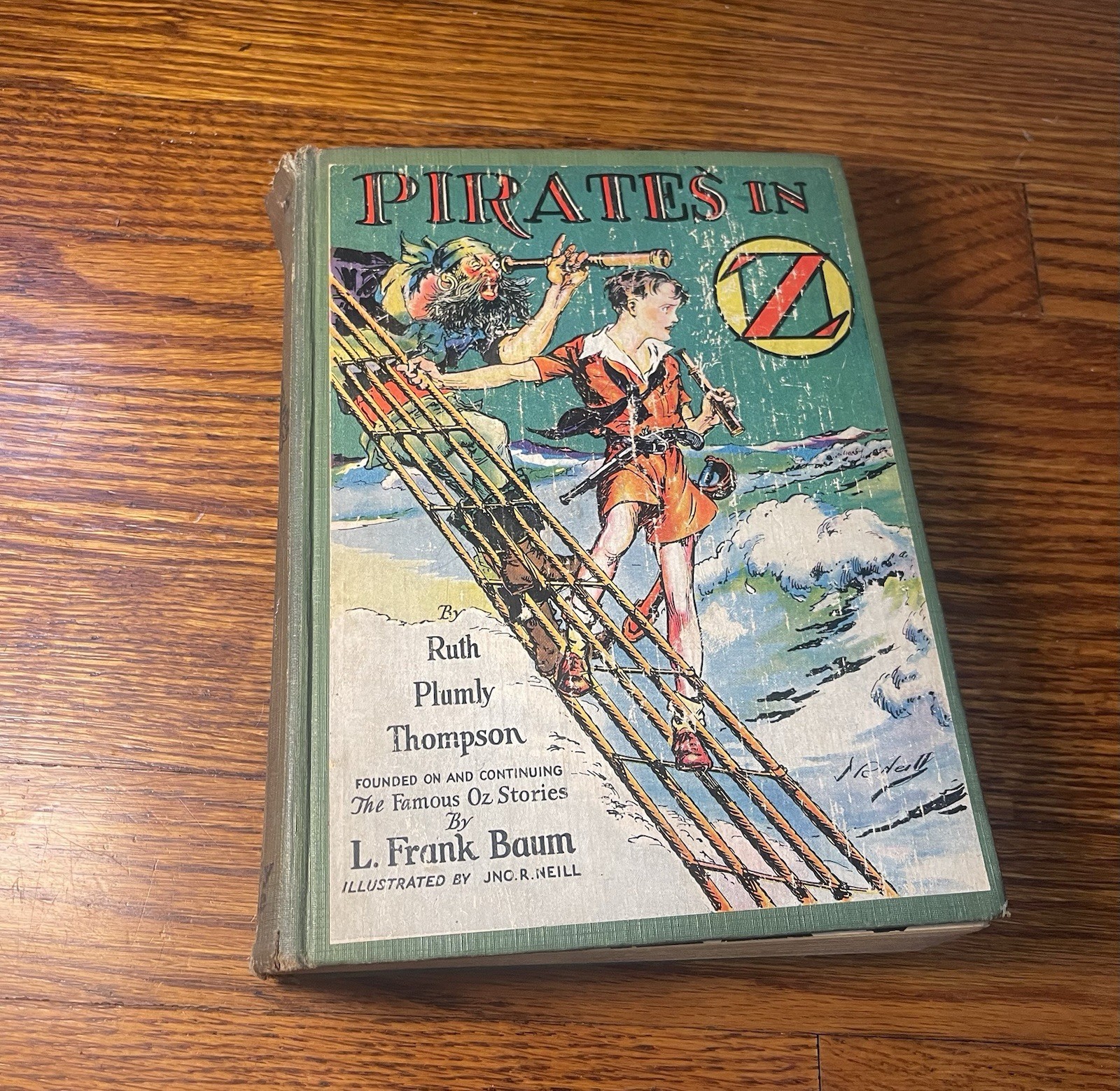 Lot of (12) 1st Ed L Frank Baum OZ Hard Covers Color Plates READ