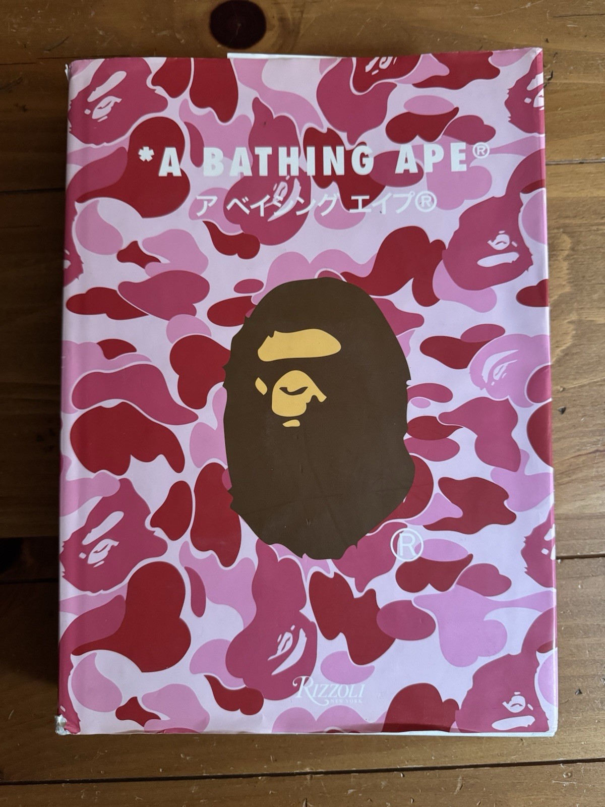Bape Rizzoli Book 2008 Pink Camo A Bathing Ape Streetwear Japan 384 Pages