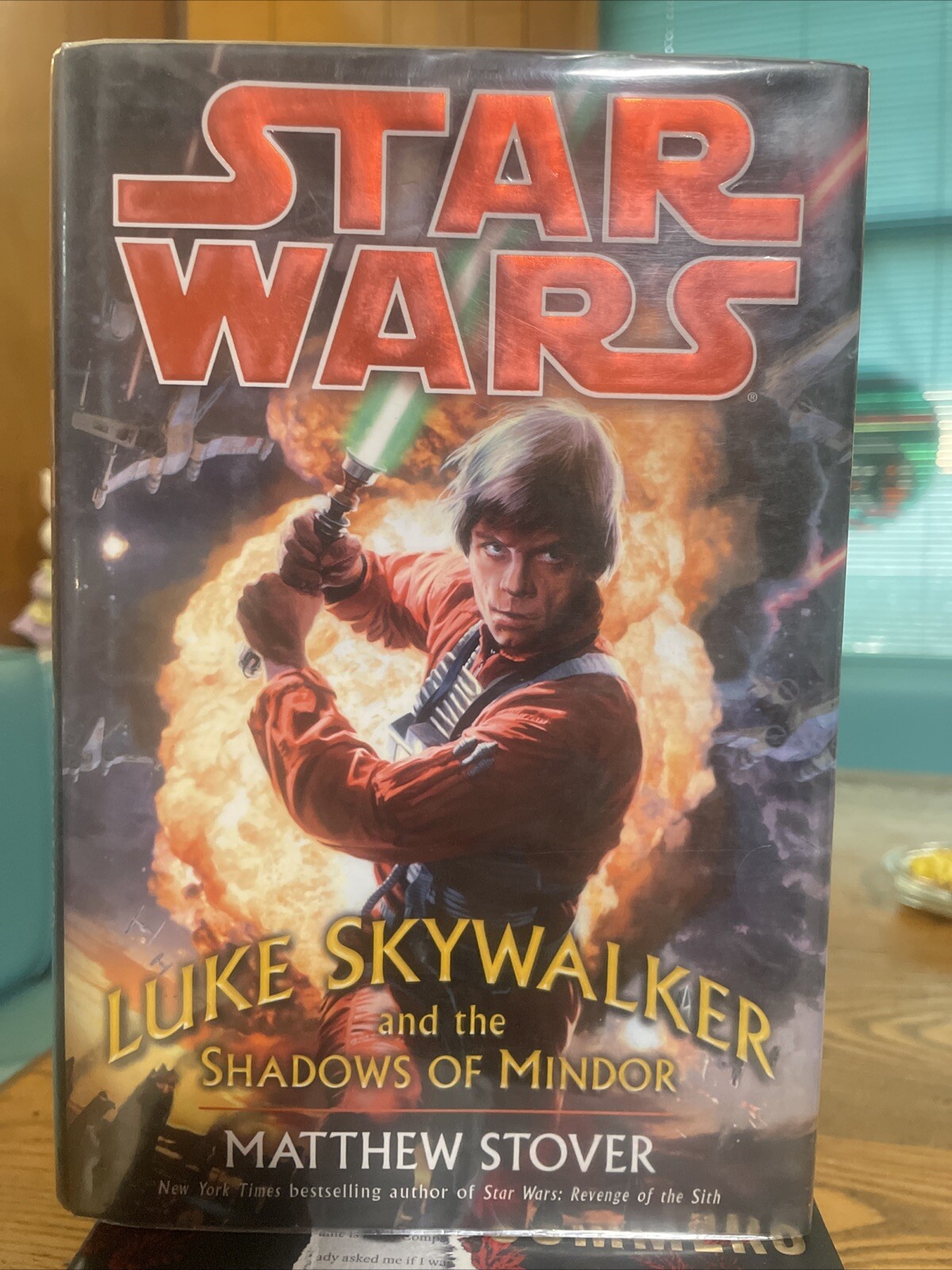 Luke Skywalker and the Shadows of Mindor by Matthew Stover – 2008 -First Edition