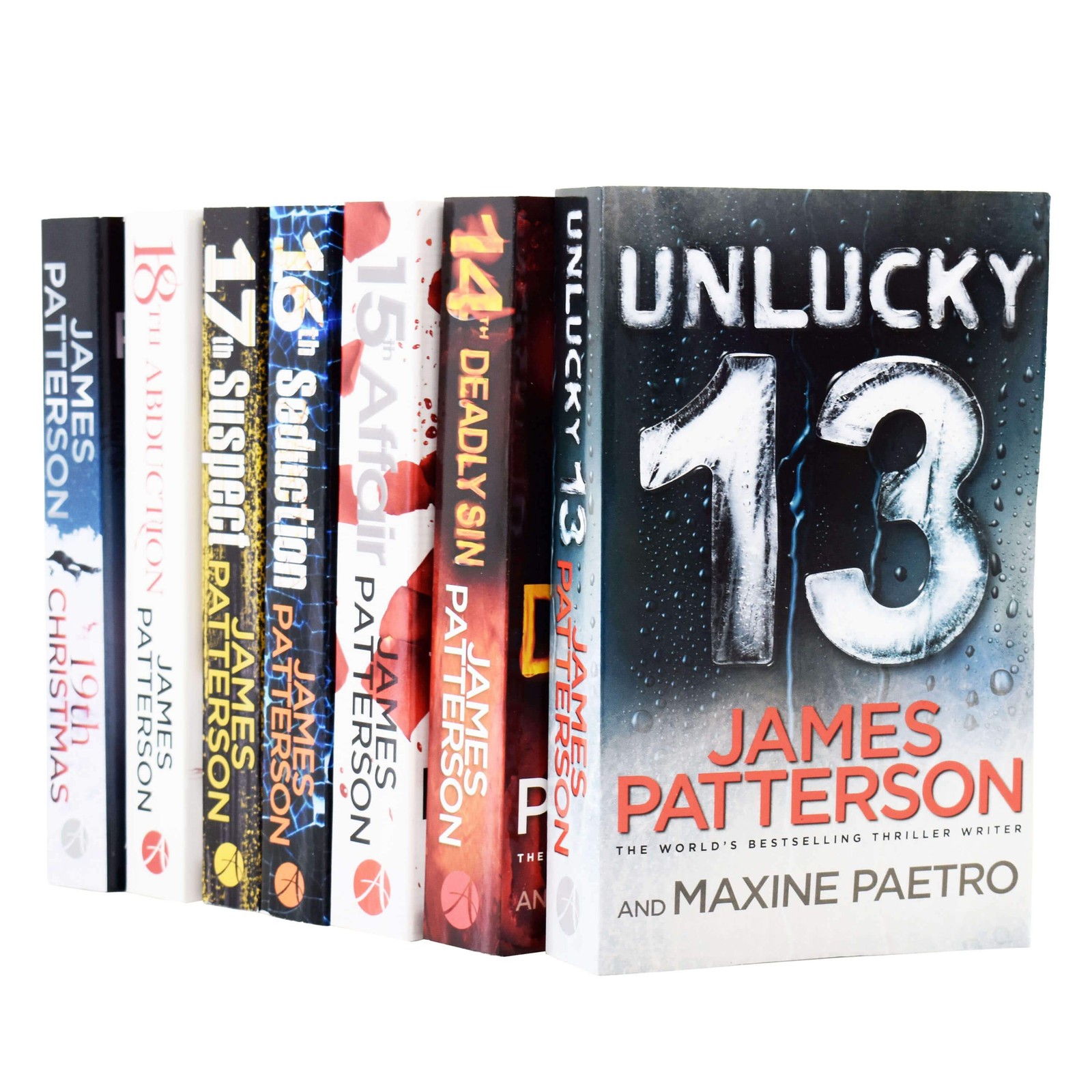 Women’s Murder Club (Books 13-19) by James Patterson 7 Books Set – Fiction – PB