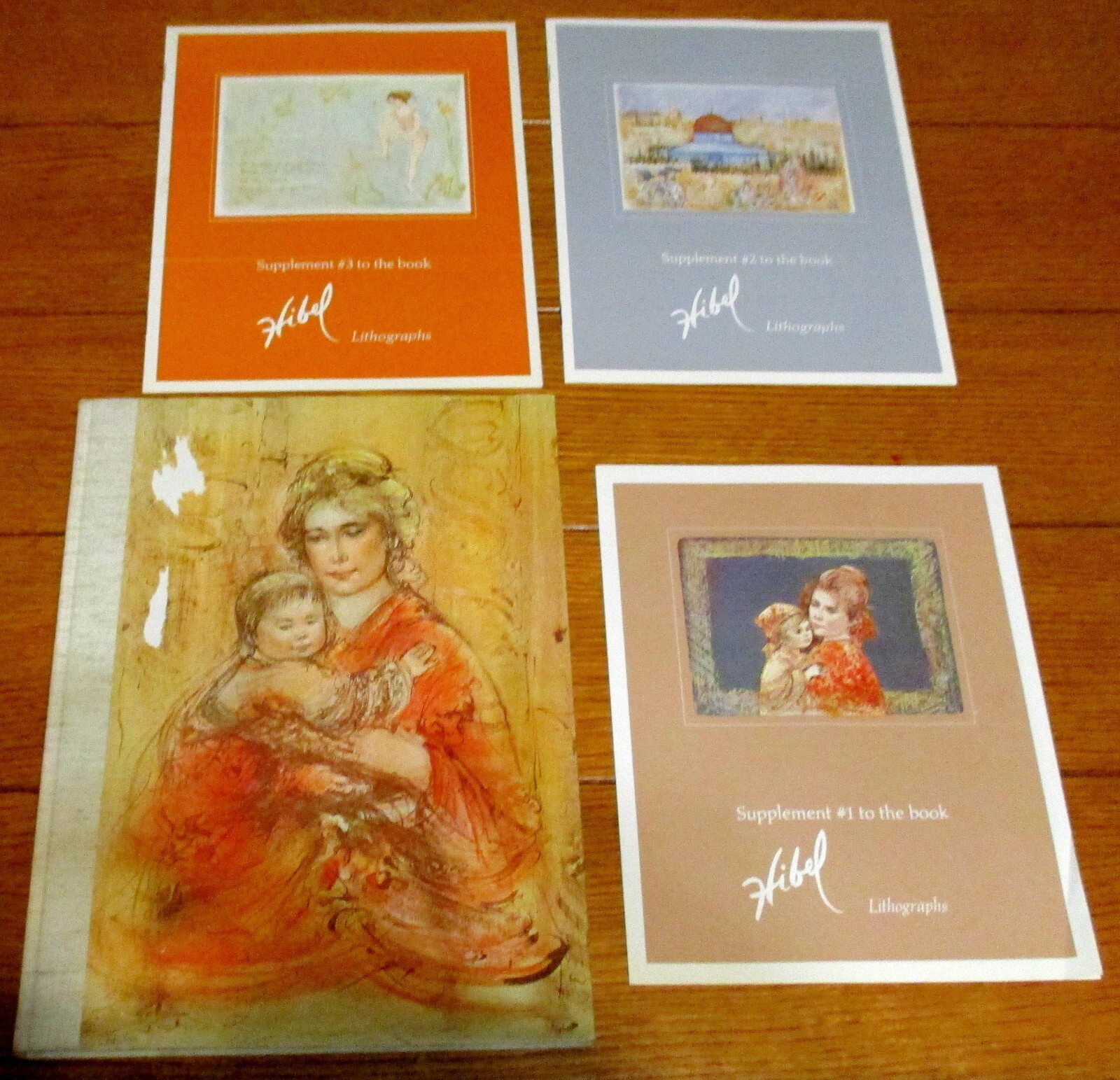 1977 Hibel Lithographs First Edition First Printing H/C 160 Pages