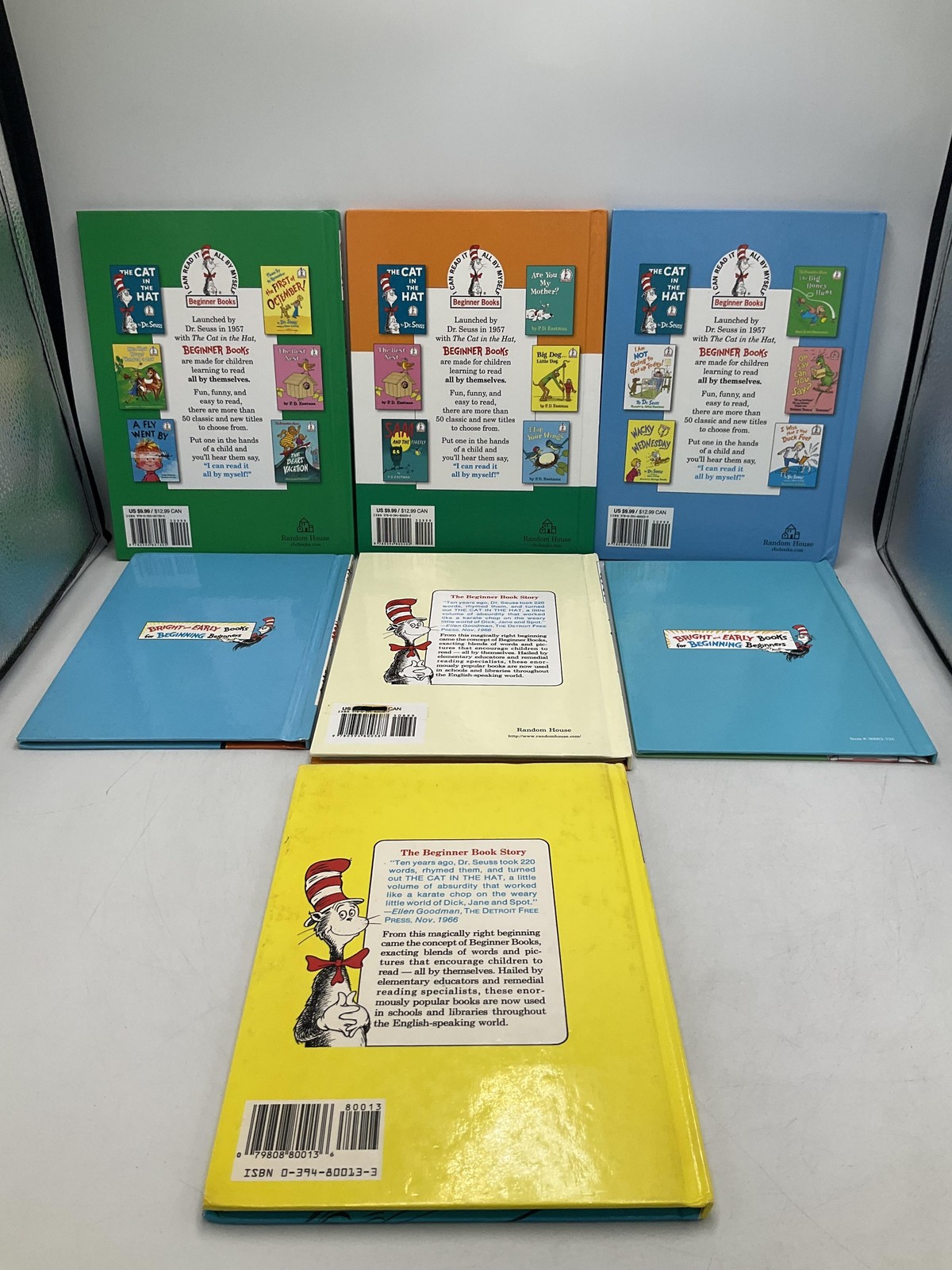 Dr. Seuss Beginner Books, Beginner Books Lot 16 Hardcover Various Titles, Good