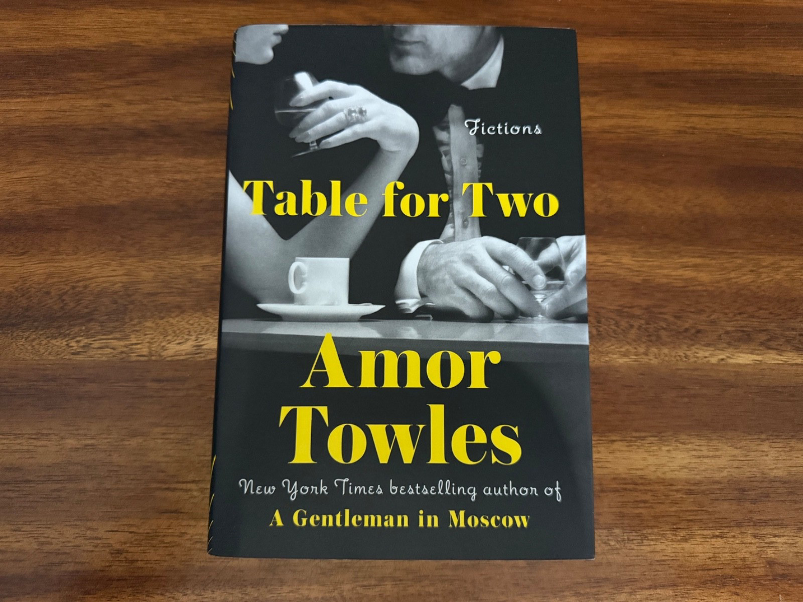 Table for Two : Fictions by Amor Towles (2024, Hardcover) FREE SHIPPING