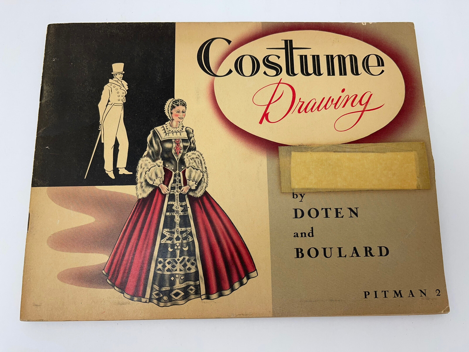 1956 COSTUME DRAWING BOOKLET BY DOTEN AND BOULARD – PITMAN 2 – Lot 2