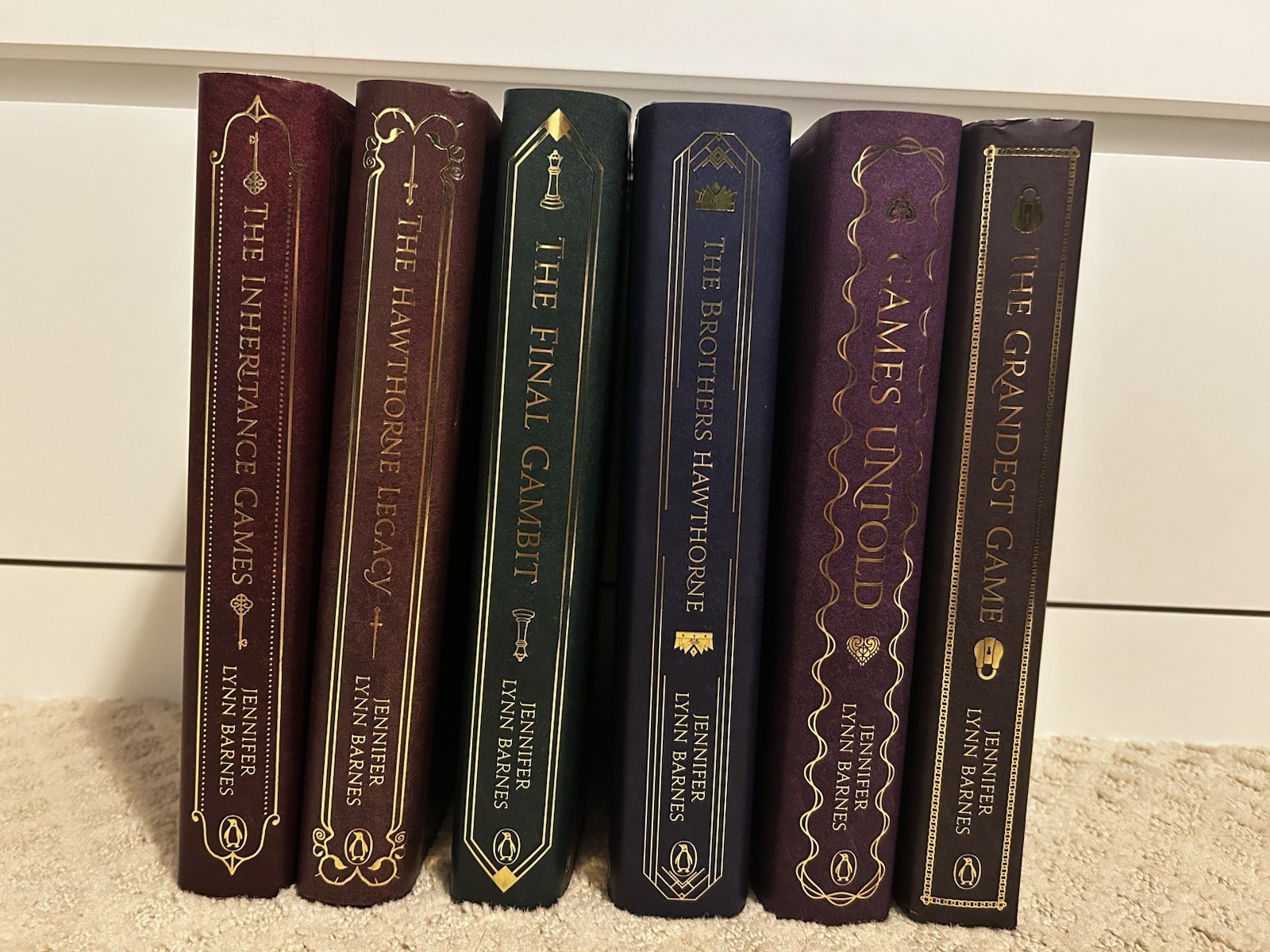 FairyLoot Inheritance Games Complete Signed Set With Autographs