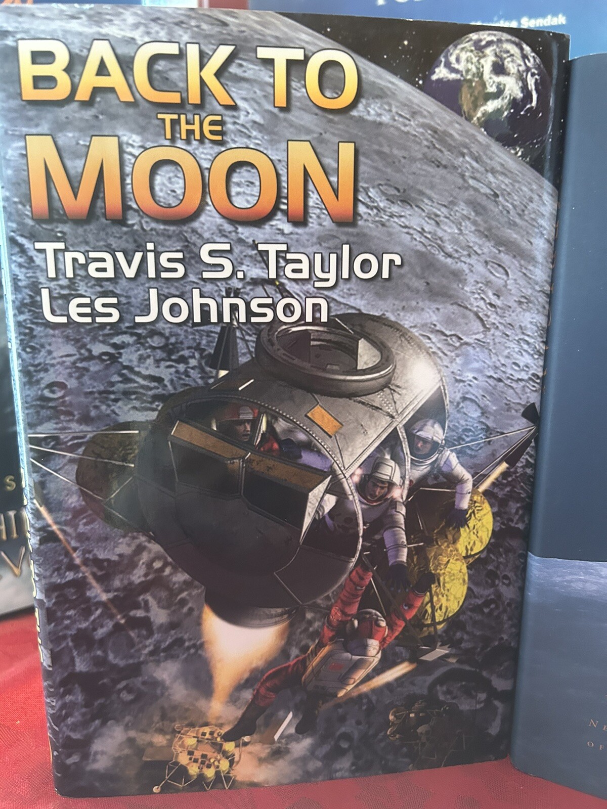MASSIVE Moonshot : PRES Kennedy Great Space Race Brinkley LOT 2 BACK MOON SIGNED