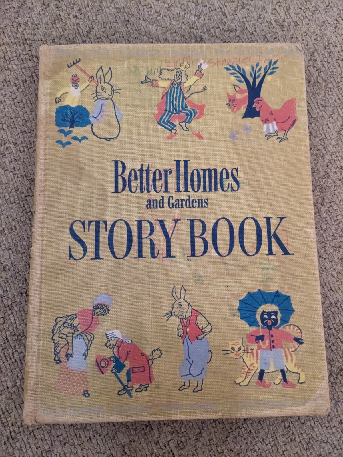 Better Homes And Gardens Storybook Vintage Illustrated Hardcover  1950s?
