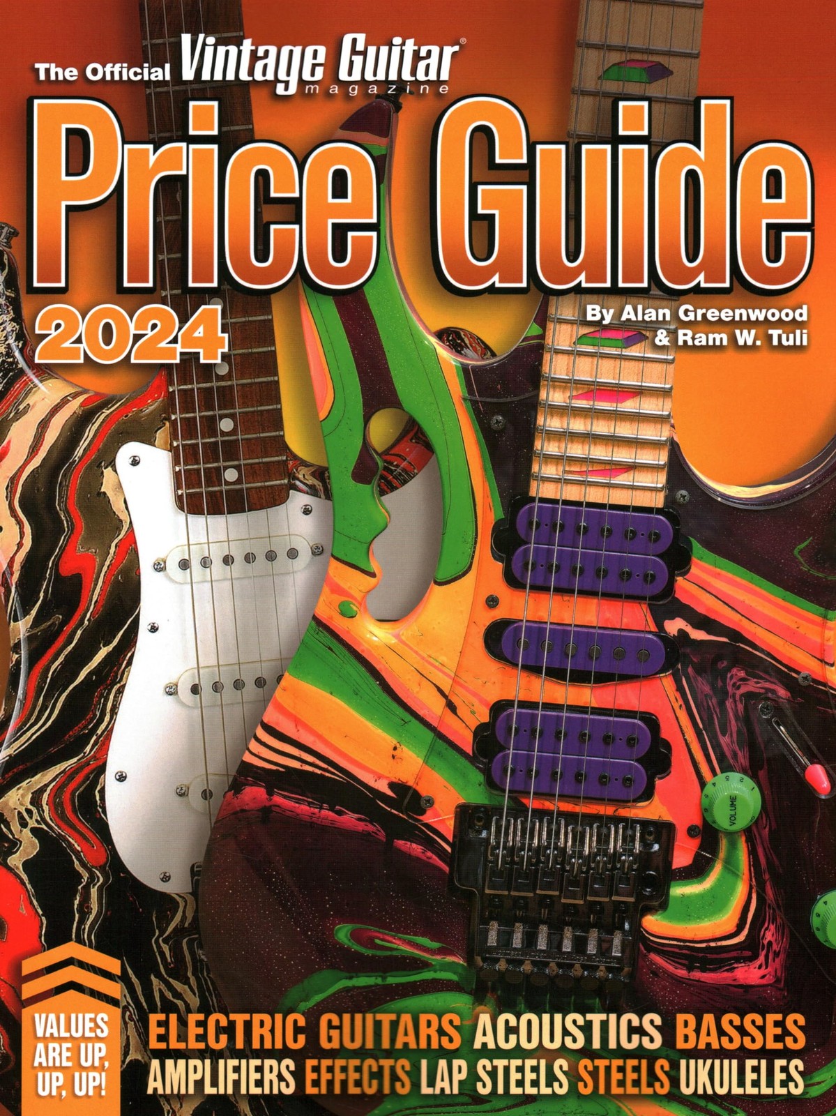 The Official Vintage Guitar Magazine Price Guide 2024 by Alan Greenwood