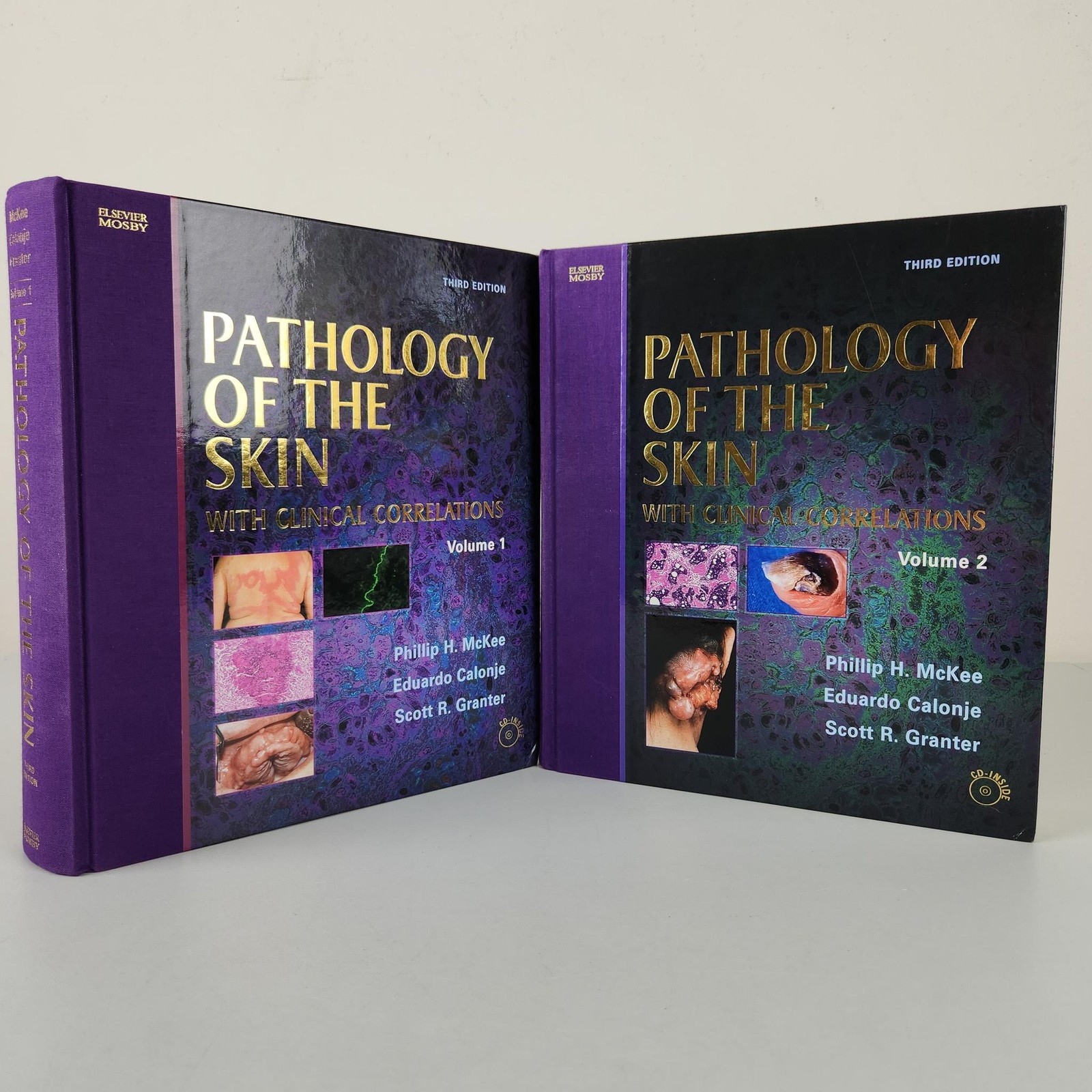 Pathology Of The Skin Clinical Correlations 3rd Edition Volumes 1 & 2 McKee