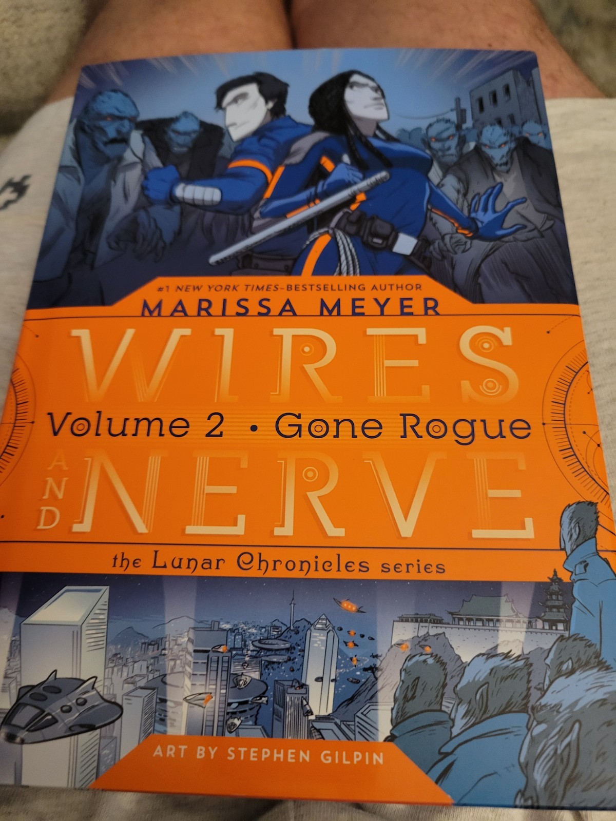 Wires and Nerve, Volume 2 : Gone Rogue by Marissa Meyer (2018, Hardcover)