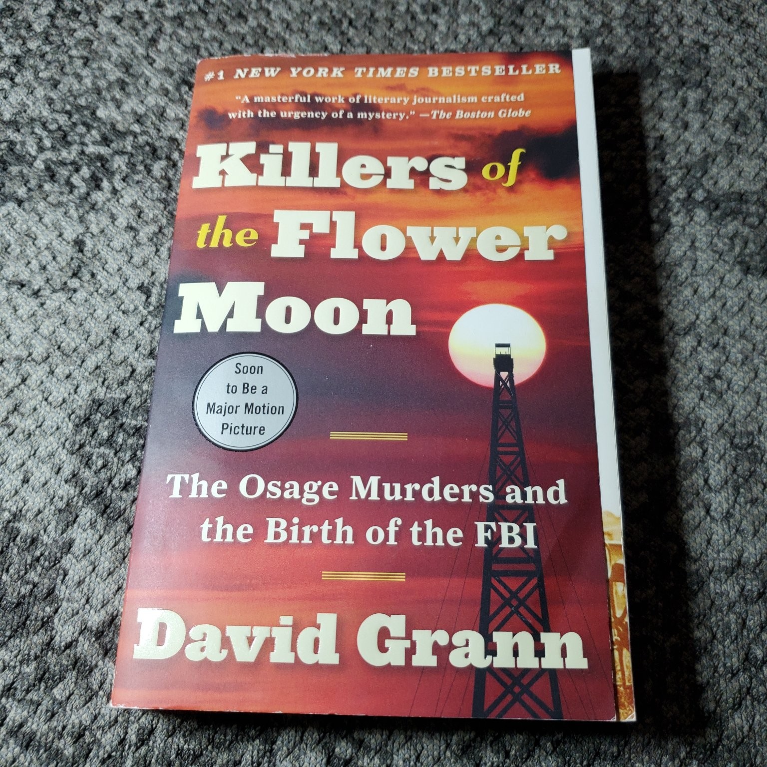 Killers of the Flower Moon David Grann 2018 Vintage Books Trade Paperback