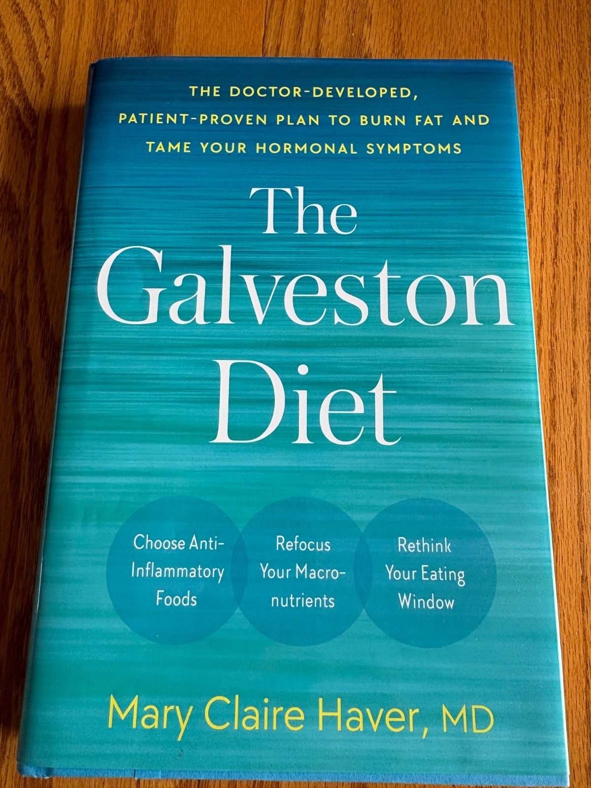 The Galveston Diet Hardcover by Mary Claire Haver, MD