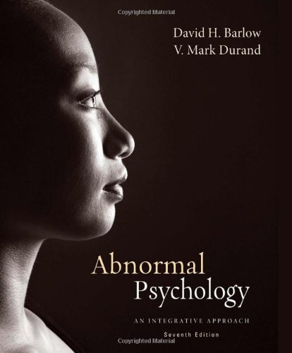 Psychopathology An Integrative Approach by David H. Barlow
