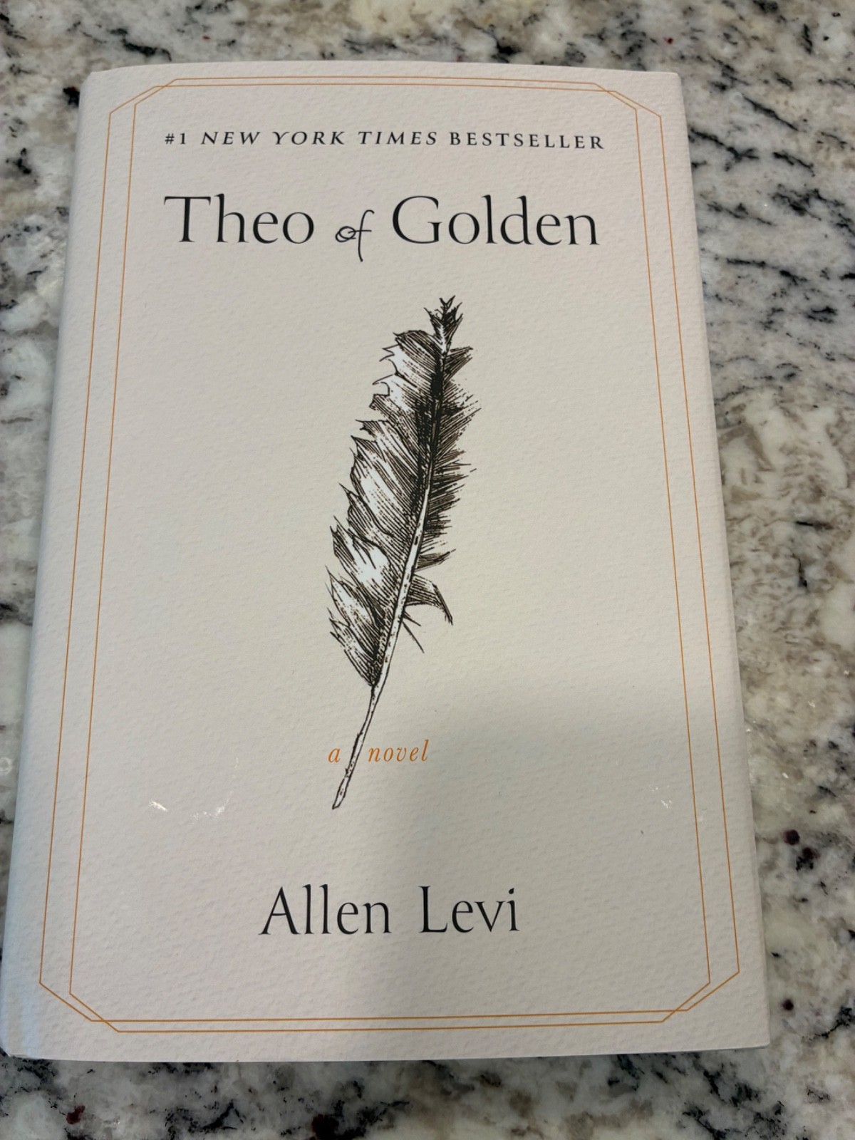 SIGNED – THEO OF GOLDEN Allen Levi – hardcover dust jacket – NEW