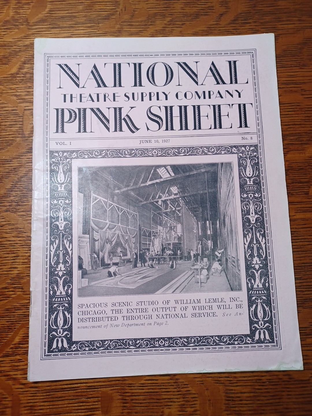 1927 NATIONAL THEATRE SUPPLY CATALOG FRAMES PROJECTORS SLIDES SILENT FILM RRP467
