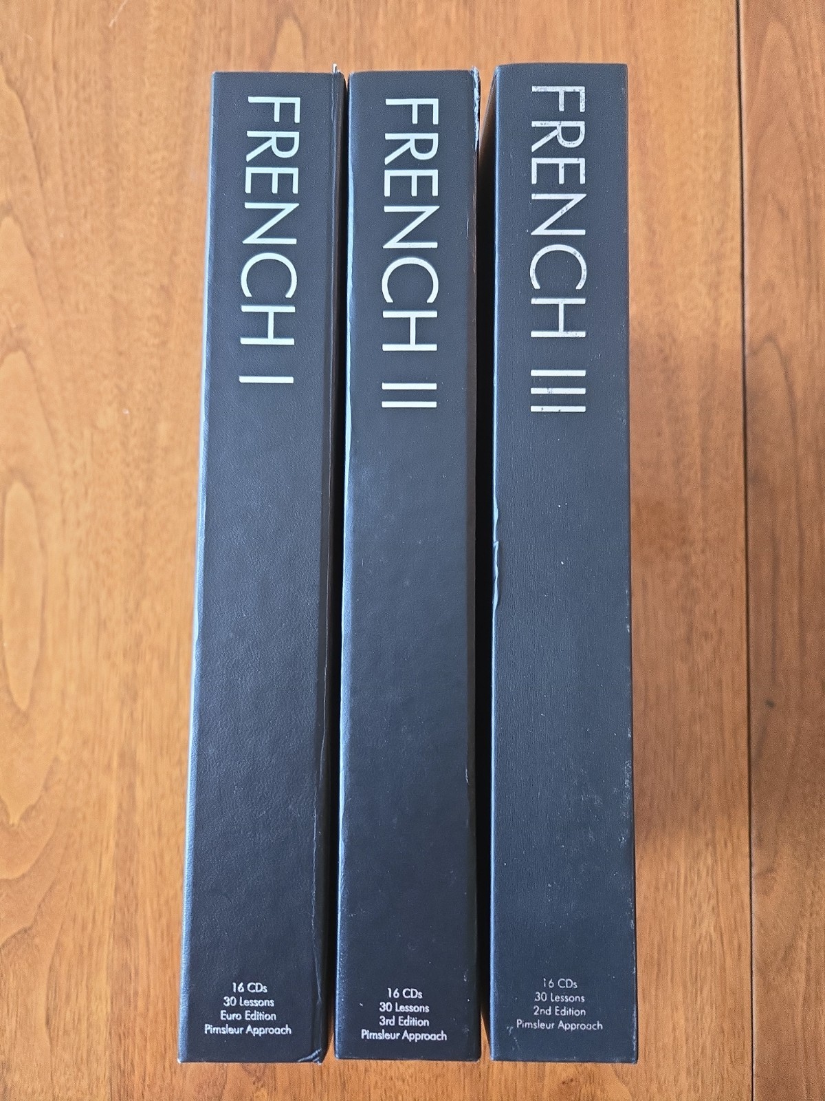 PIMSLEUR APPROACH GOLD EDITION French 1, 2, & 3