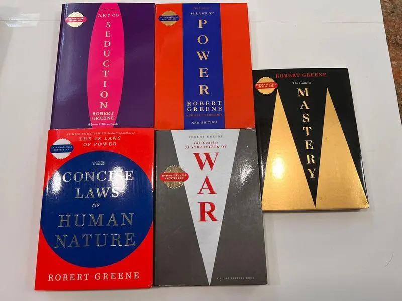 Robert Greene Collection 5 Books Set – [CONCISE] Seduction, Power..