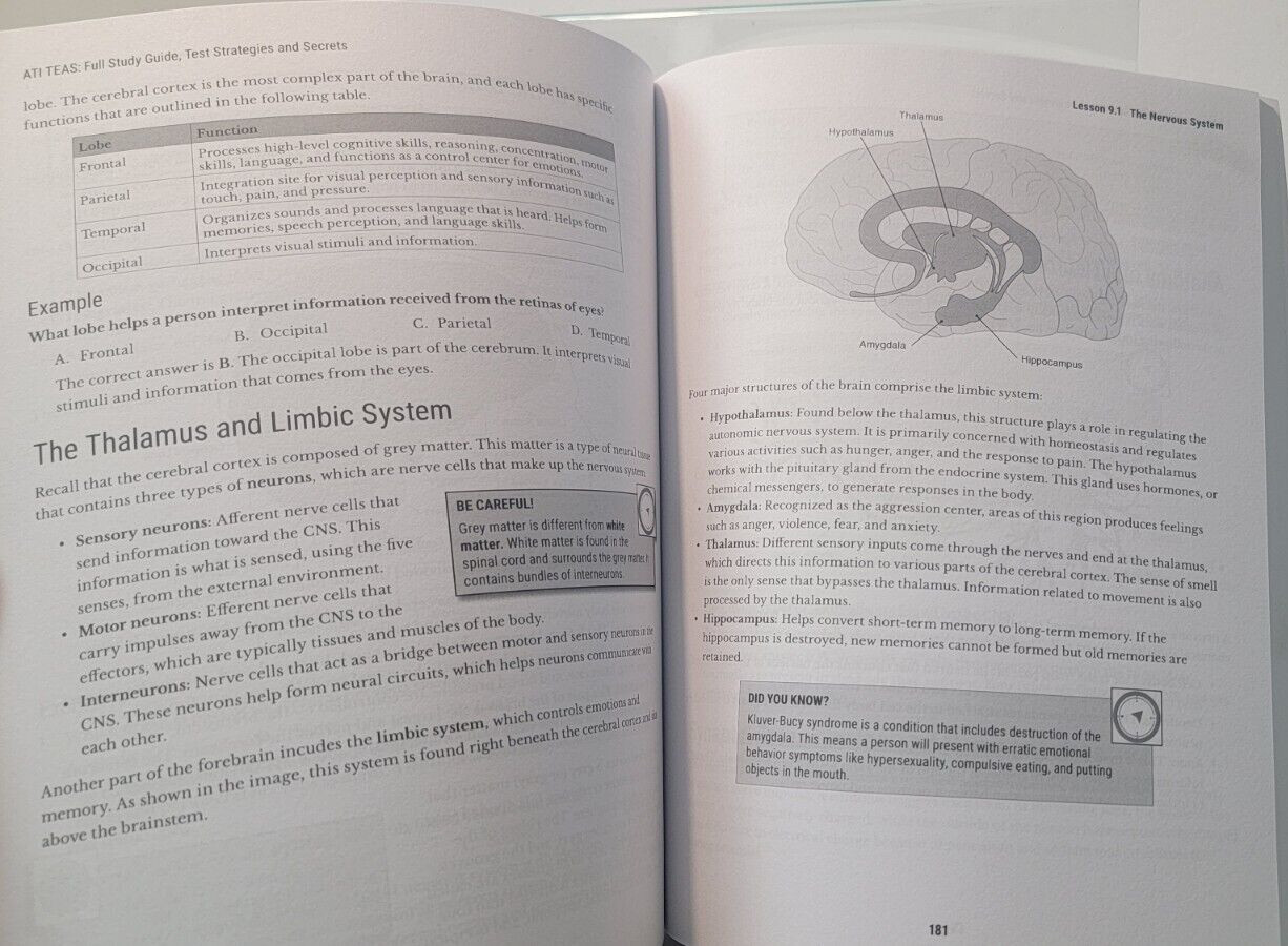 ATI TEAS 7 Study Guide: Smart Edition Nursing 5Th Ed/ PB/LN (see photos)