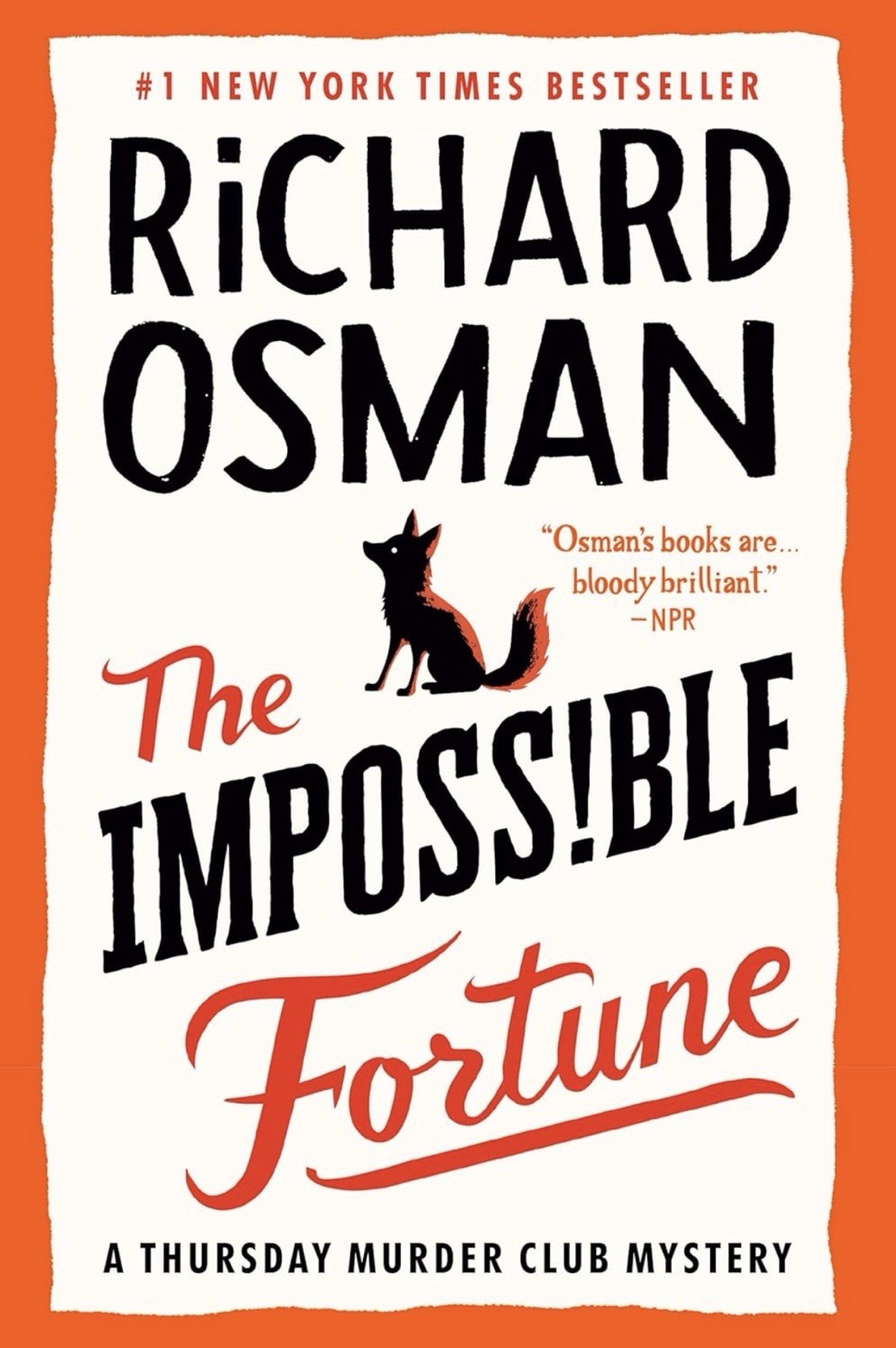 The Impossible Fortune A Thursday Murder Club Richard Osman Hardcover NEW