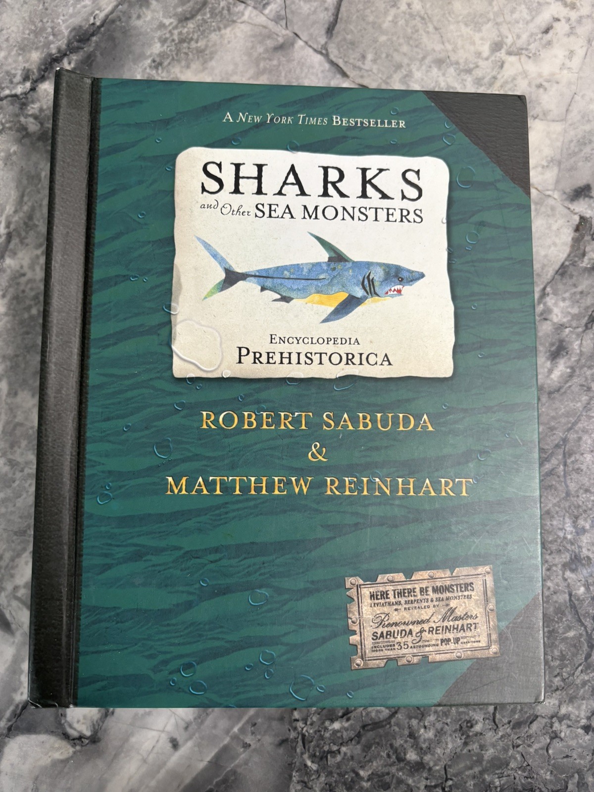 Encyclopedia Prehistorica Sharks & Other Sea Monsters Pop-Up Hardcover