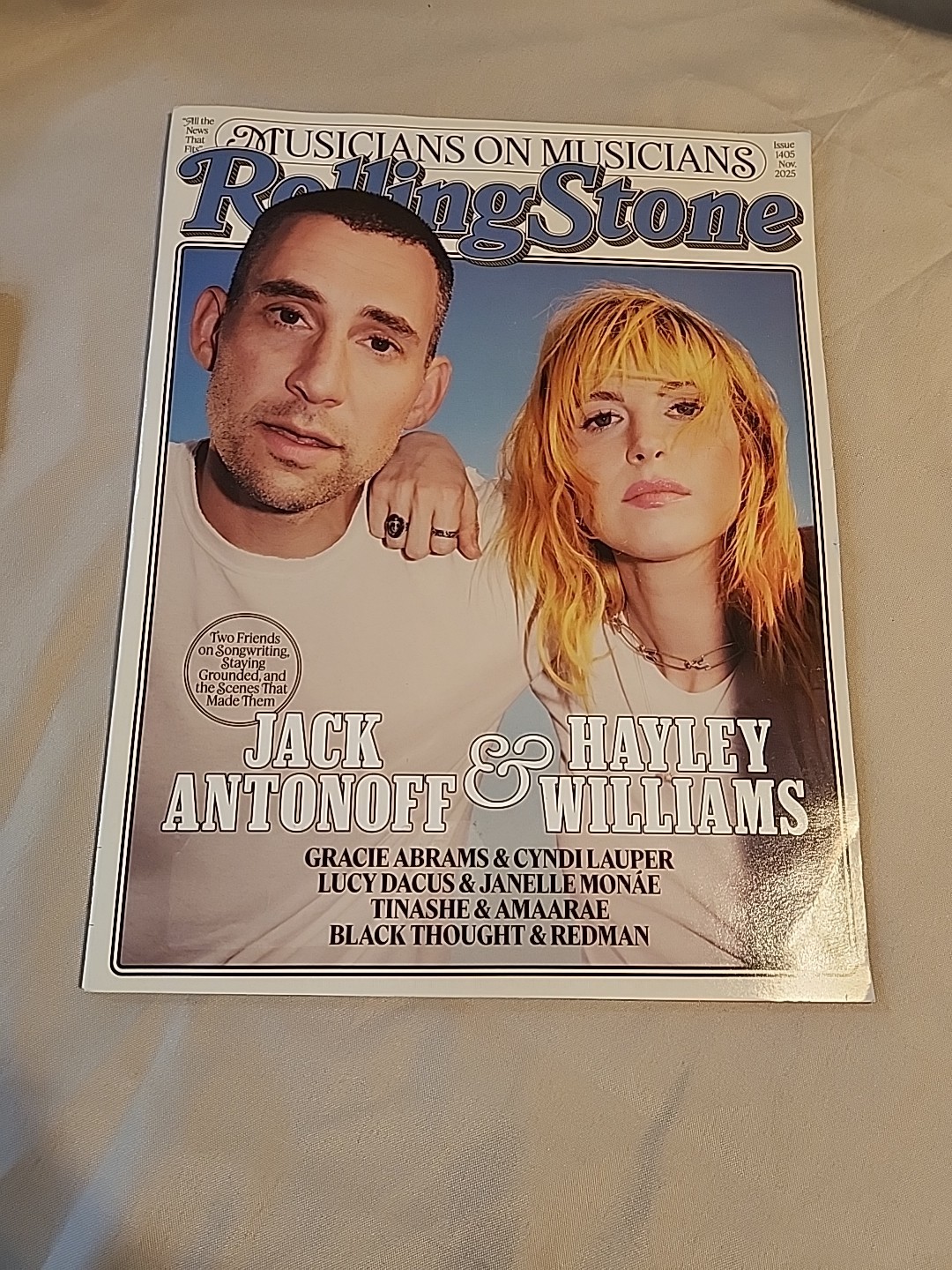 Rolling Stone Magazine 3 Issues 2025 June, Oct, Nov Lorde/Mescal/Antonoff