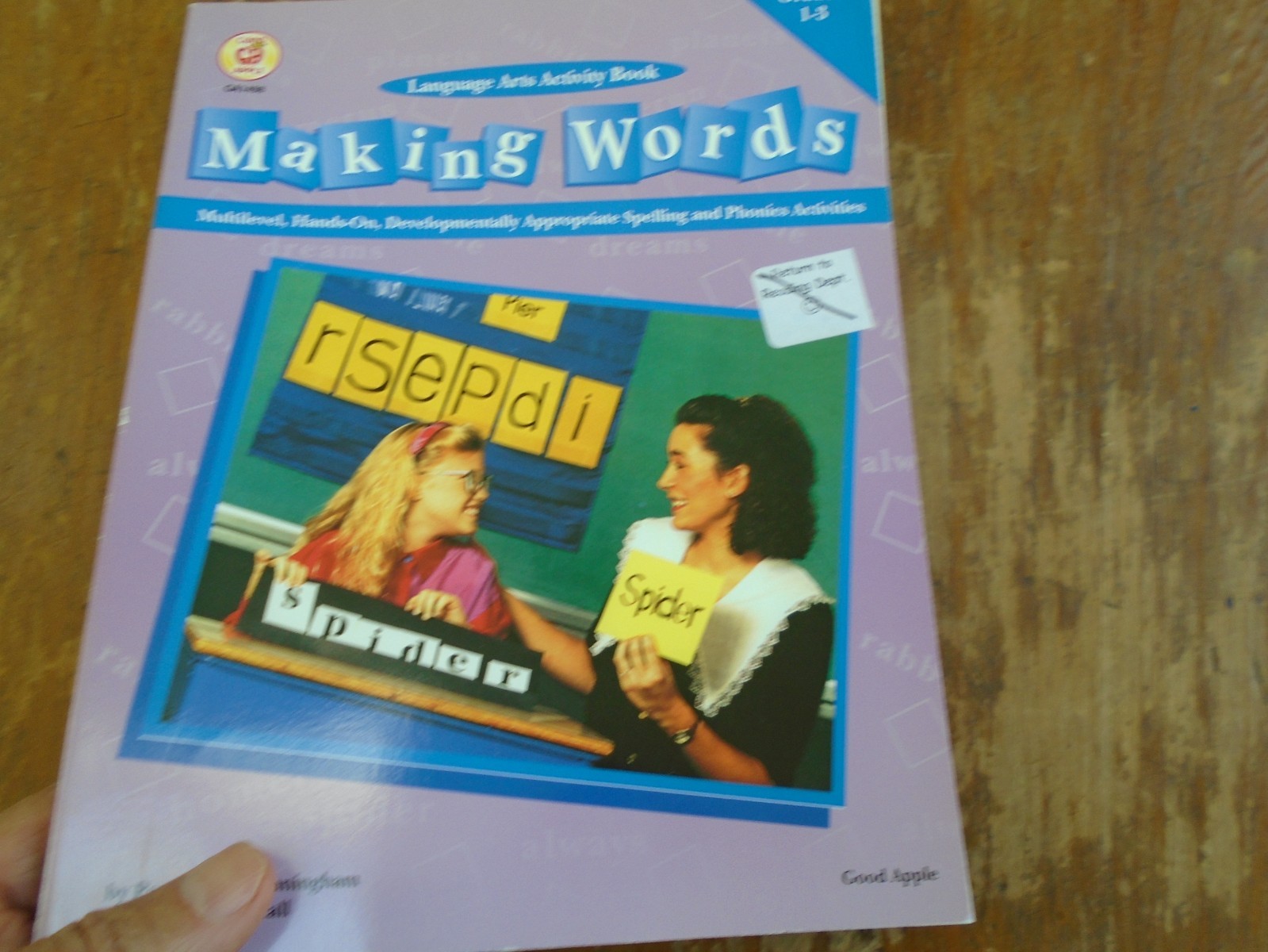 Making Words, Language Arts Activity Book, Grades 1-3, 1994, 178 Pages